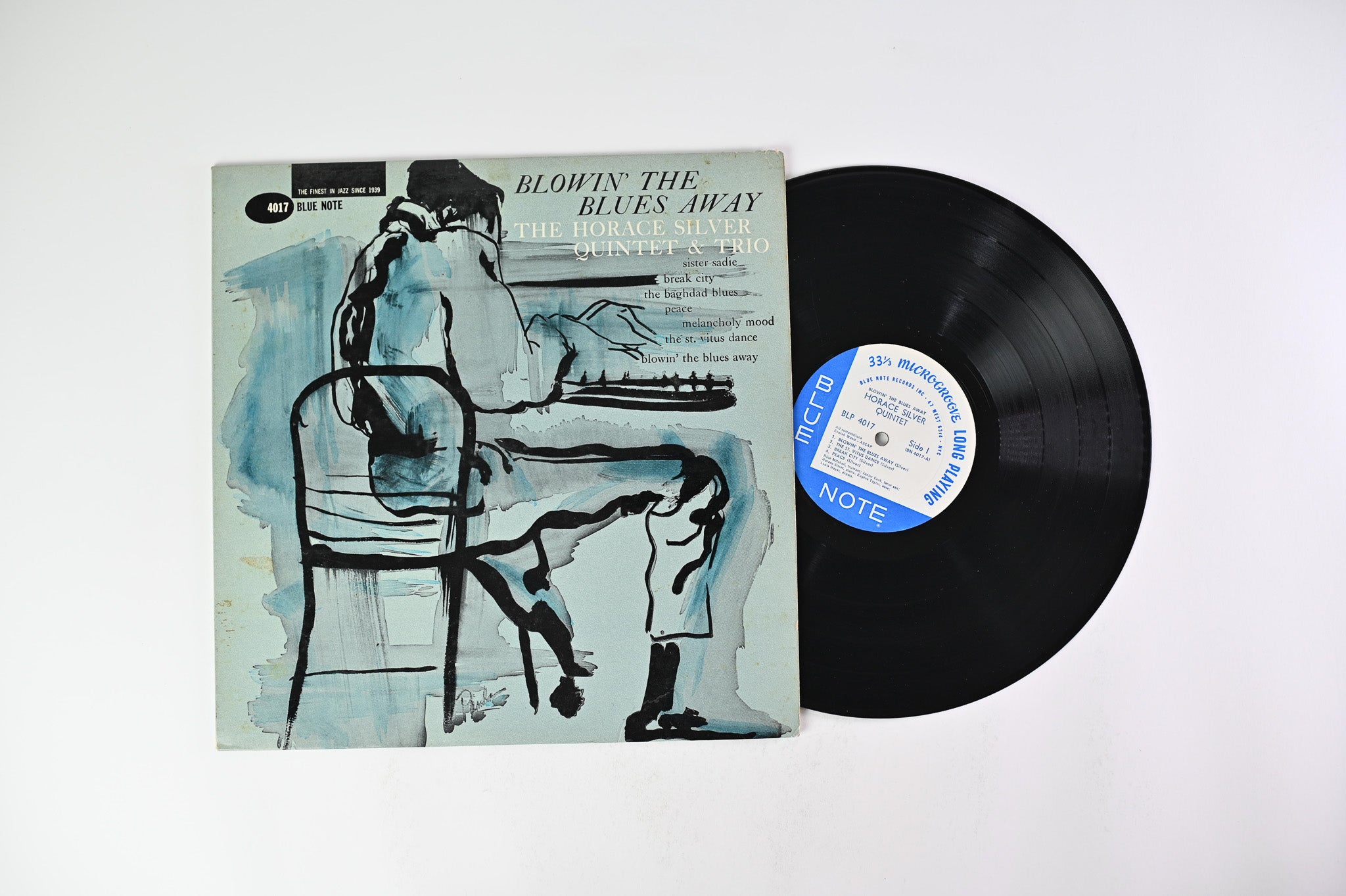 The Horace Silver Quintet - Blowin' The Blues Away on Blue Note – BLP 4017 Mono