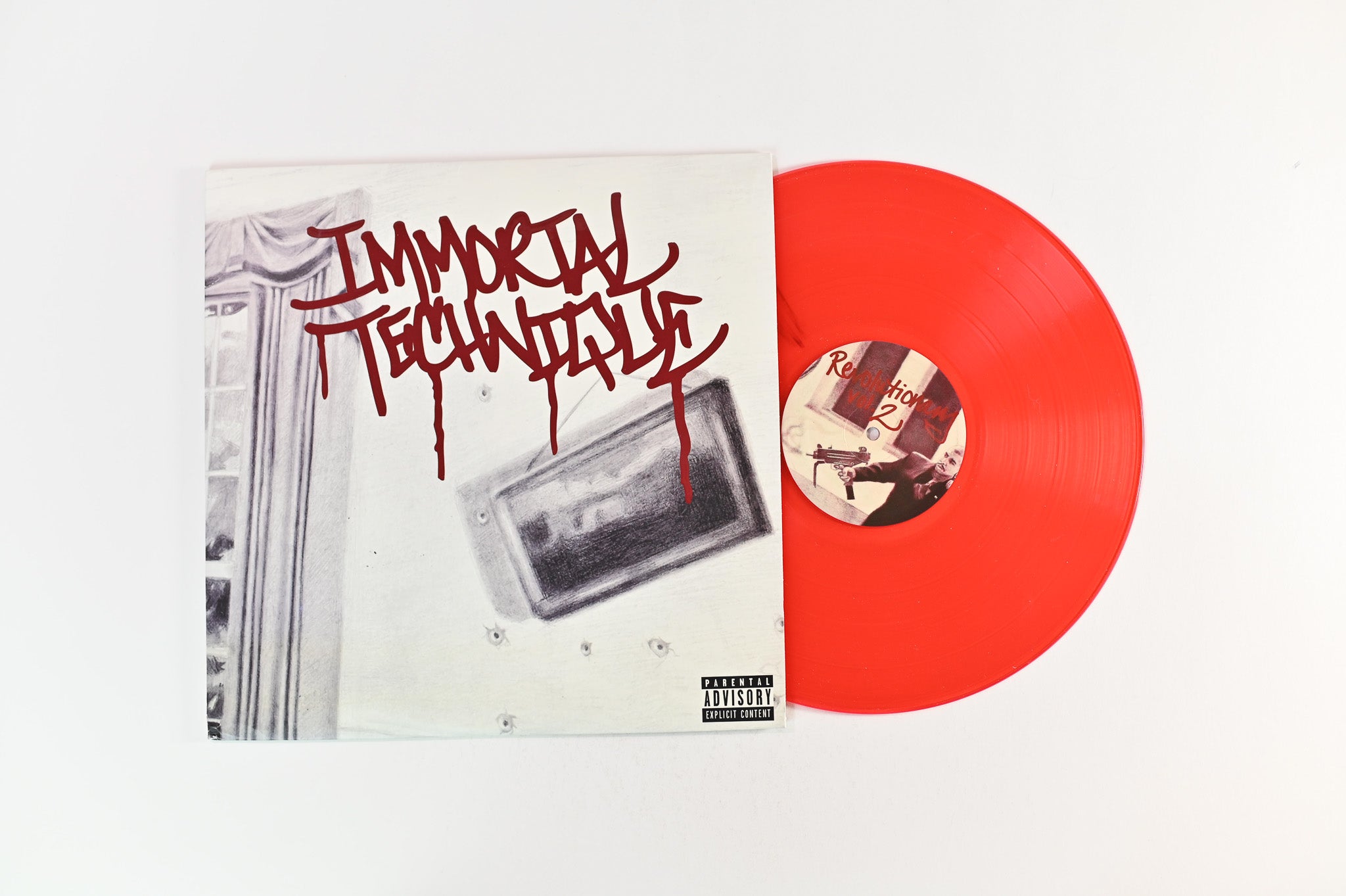Immortal Technique - Revolutionary Vol. 2 on Viper Ltd Red Translucent Reissue