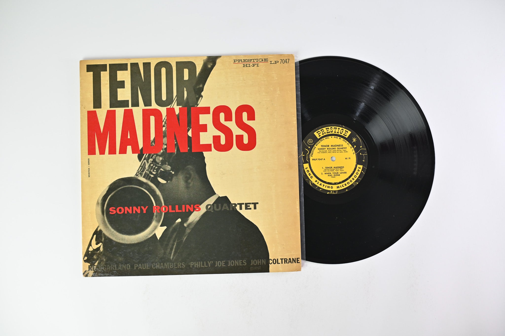 Sonny Rollins Quartet - Tenor Madness on Prestige – PRLP 7047 Mono W. 50th DG RVG