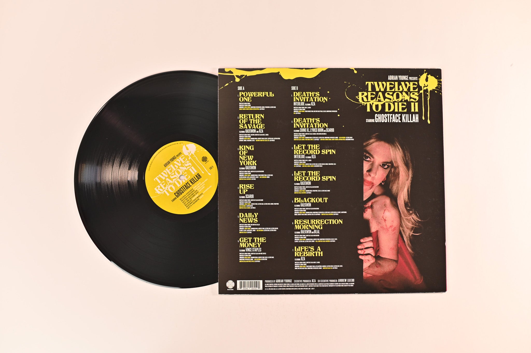 Ghostface Killah & Adrian Younge - Twelve Reasons To Die II on Linear Labs