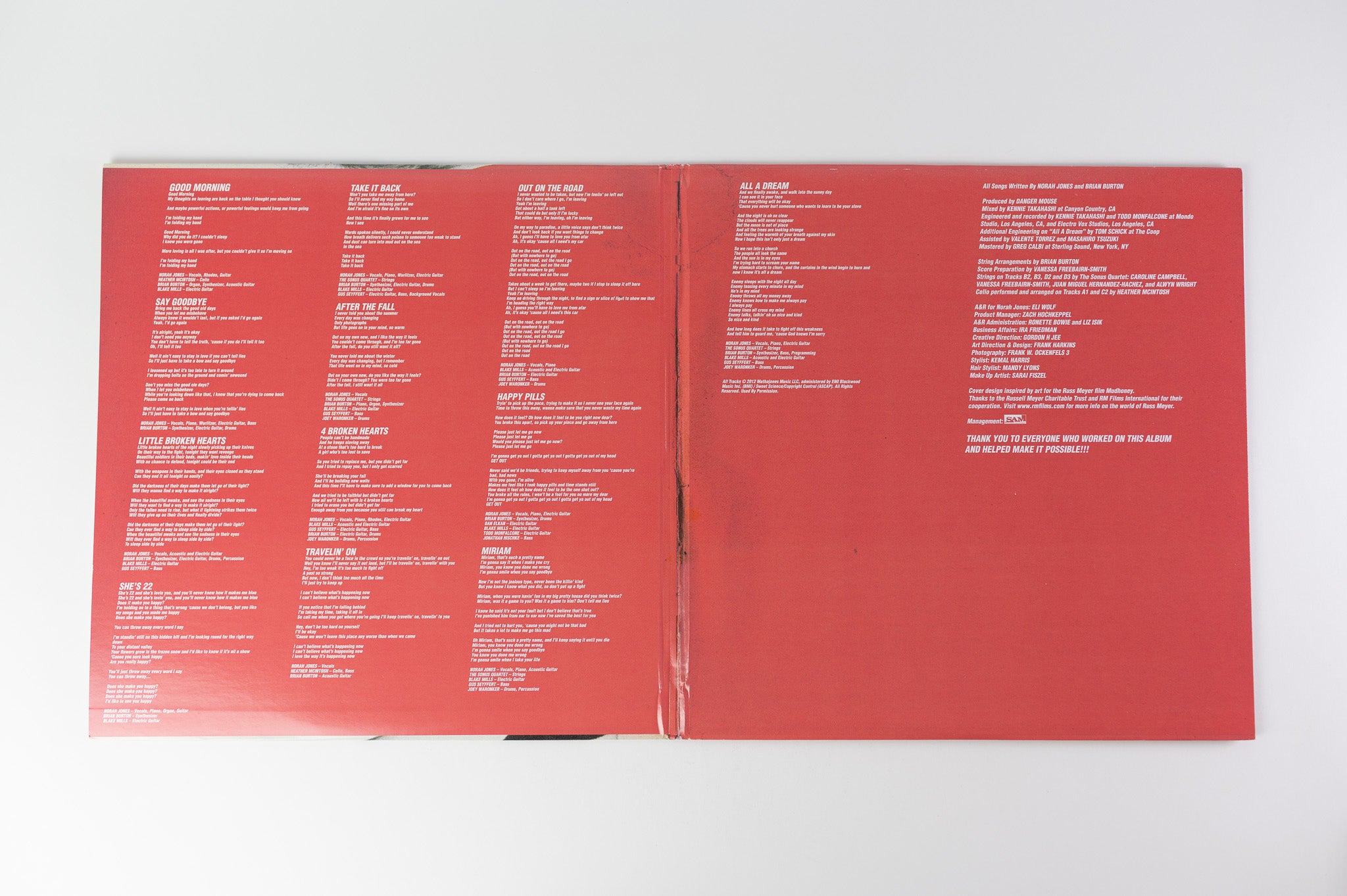 Norah Jones - ...Little Broken Hearts on Analogue Productions