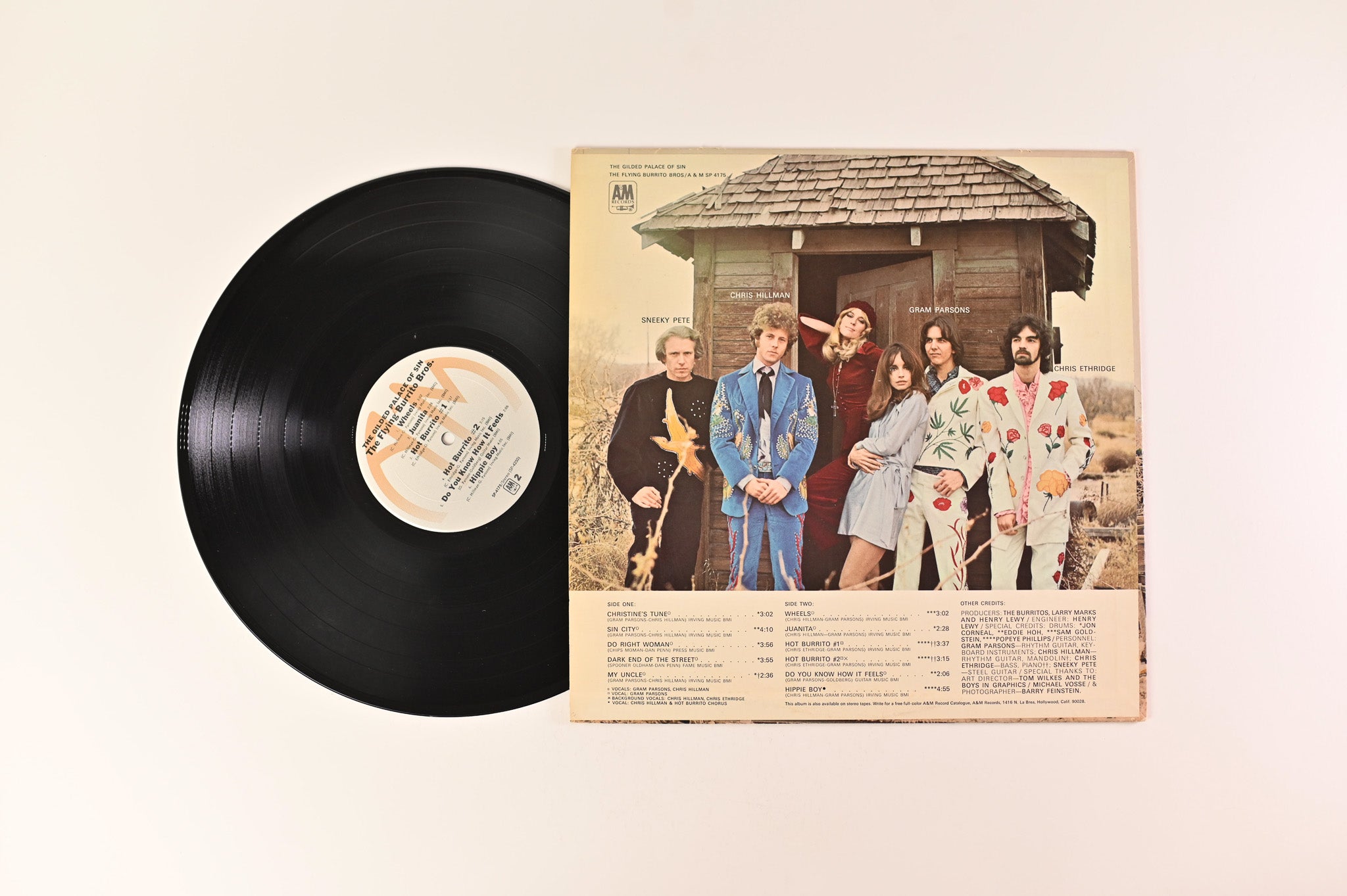 The Flying Burrito Bros - The Gilded Palace Of Sin on A&M Reissue