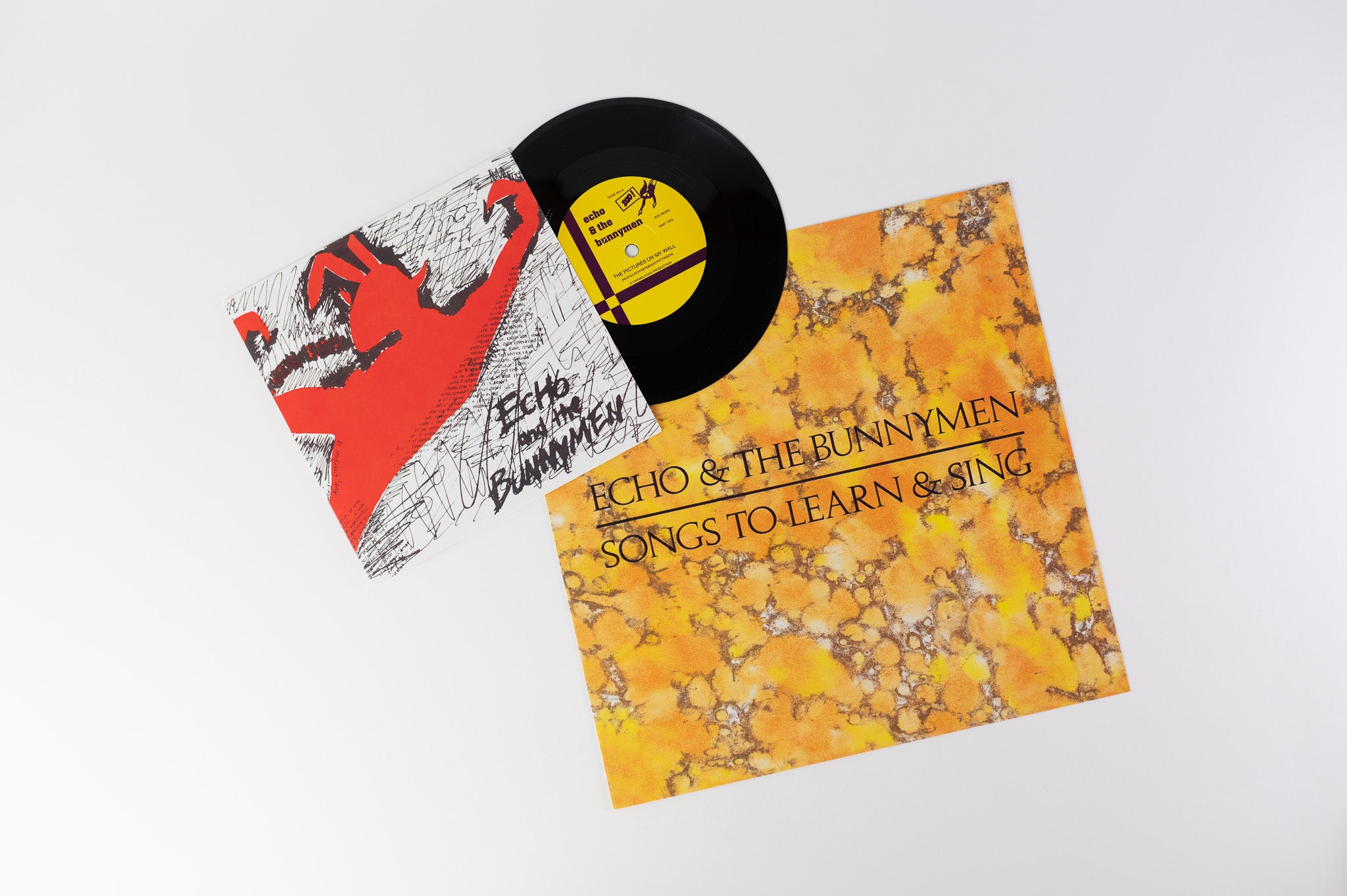 Echo & The Bunnymen - Songs To Learn & Sing on Korova/Zoo Records Splatter Vinyl