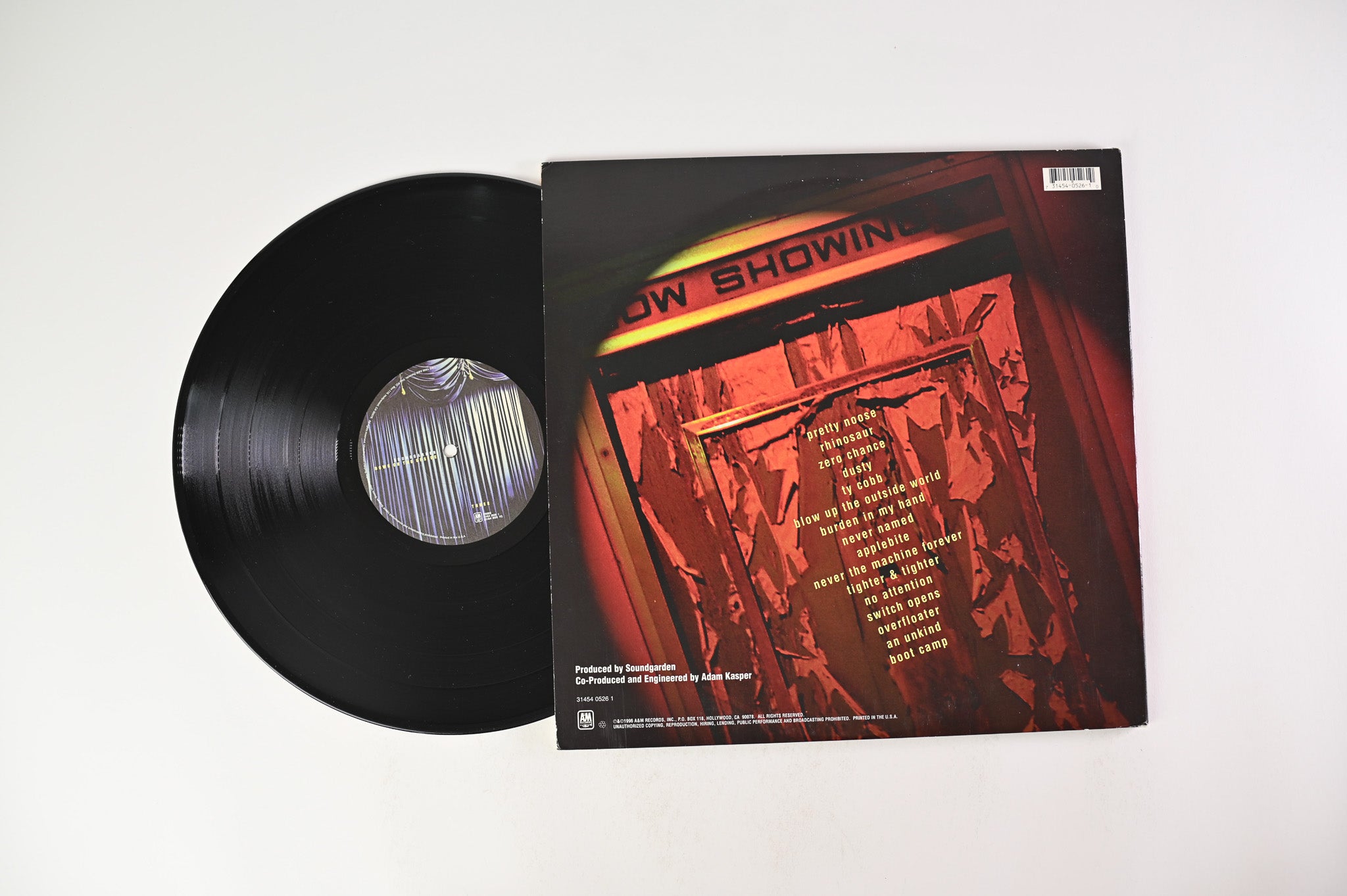 Soundgarden - Down On The Upside on A&M Records