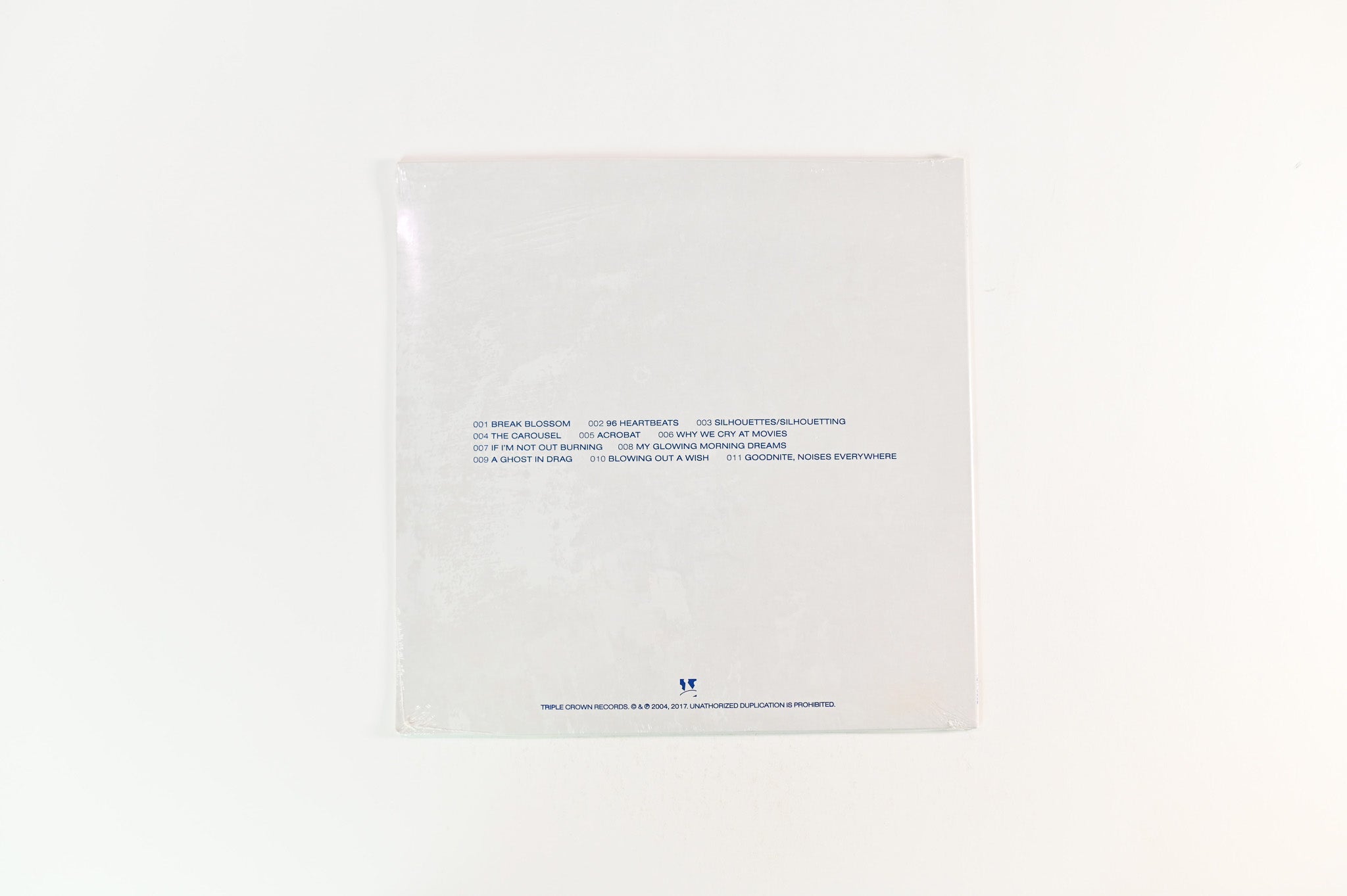As Tall As Lions - Lafcadio on Triple Crown Blue Powder Vinyl Reissue Sealed