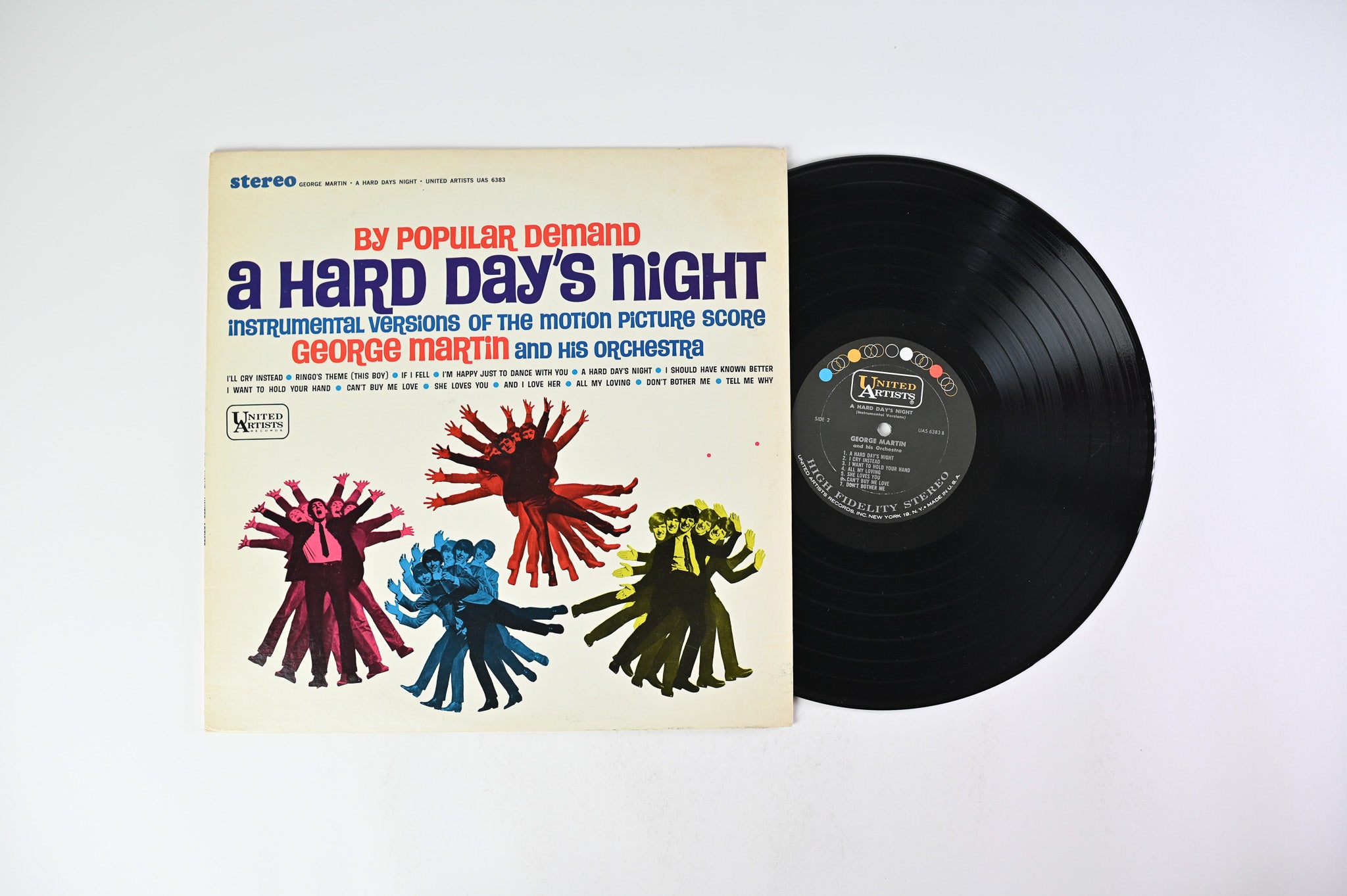 George Martin And His Orchestra - By Popular Demand A Hard Day's Night on United Artists Records