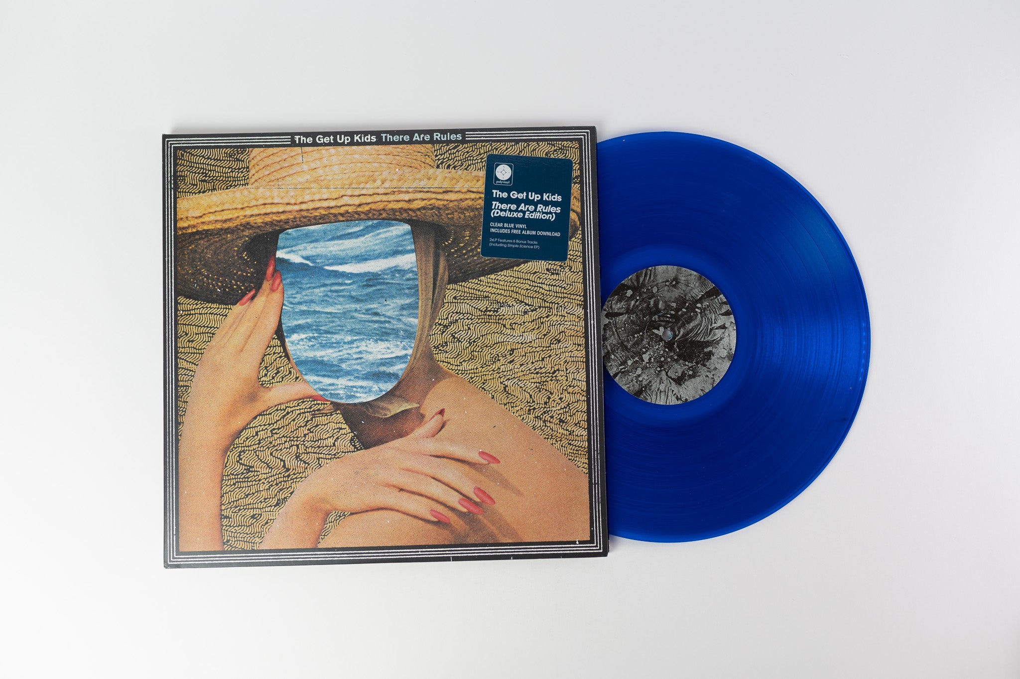 The Get Up Kids - There Are Rules on Polyvinyl Record Company Clear Blue Vinyl