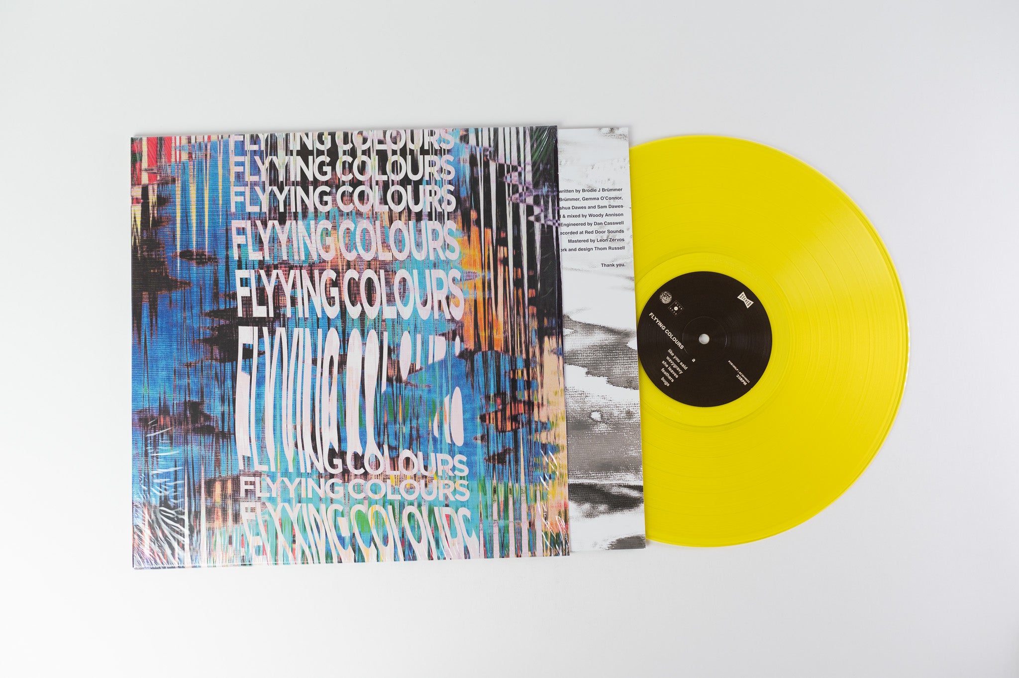 Flyying Colours - Flyying Colours on Poison City Records Yellow Submarine Vinyl