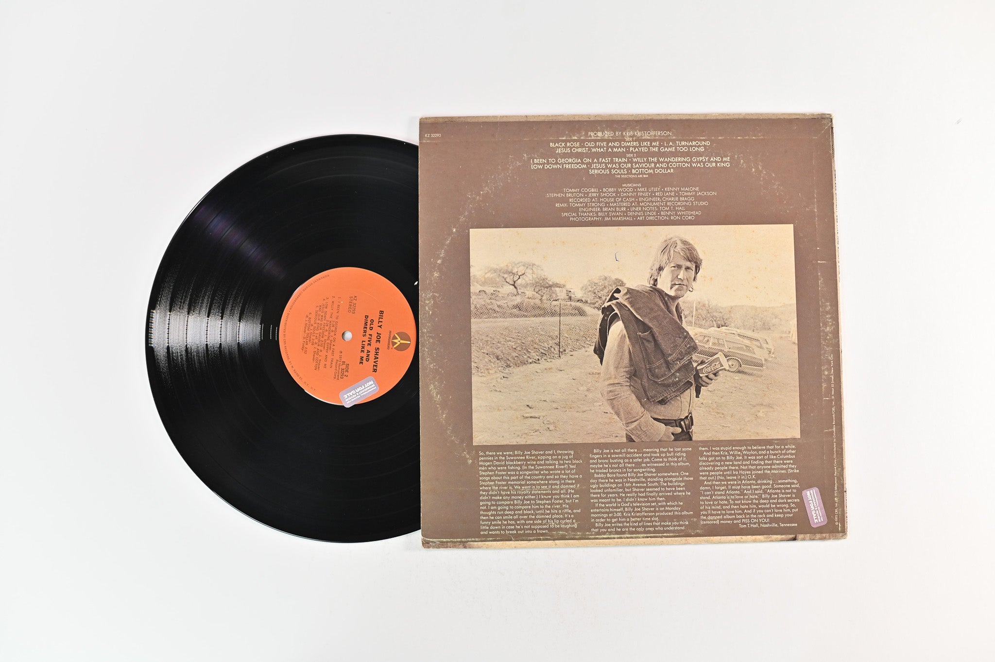 Billy Joe Shaver - Old Five And Dimers Like Me on Monument