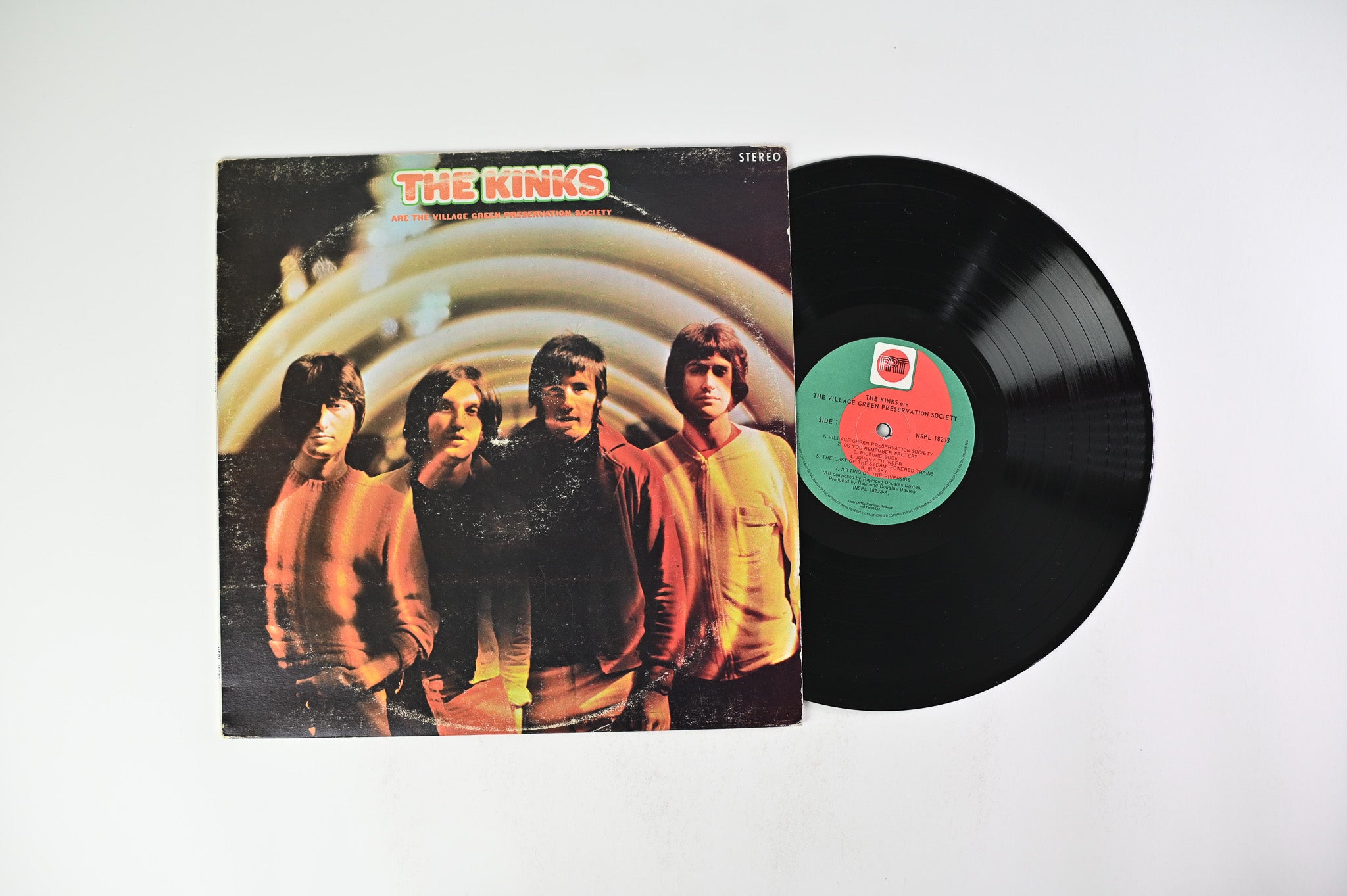 The Kinks - The Kinks Are The Village Green Preservation Society on PRT - Canadian pressing