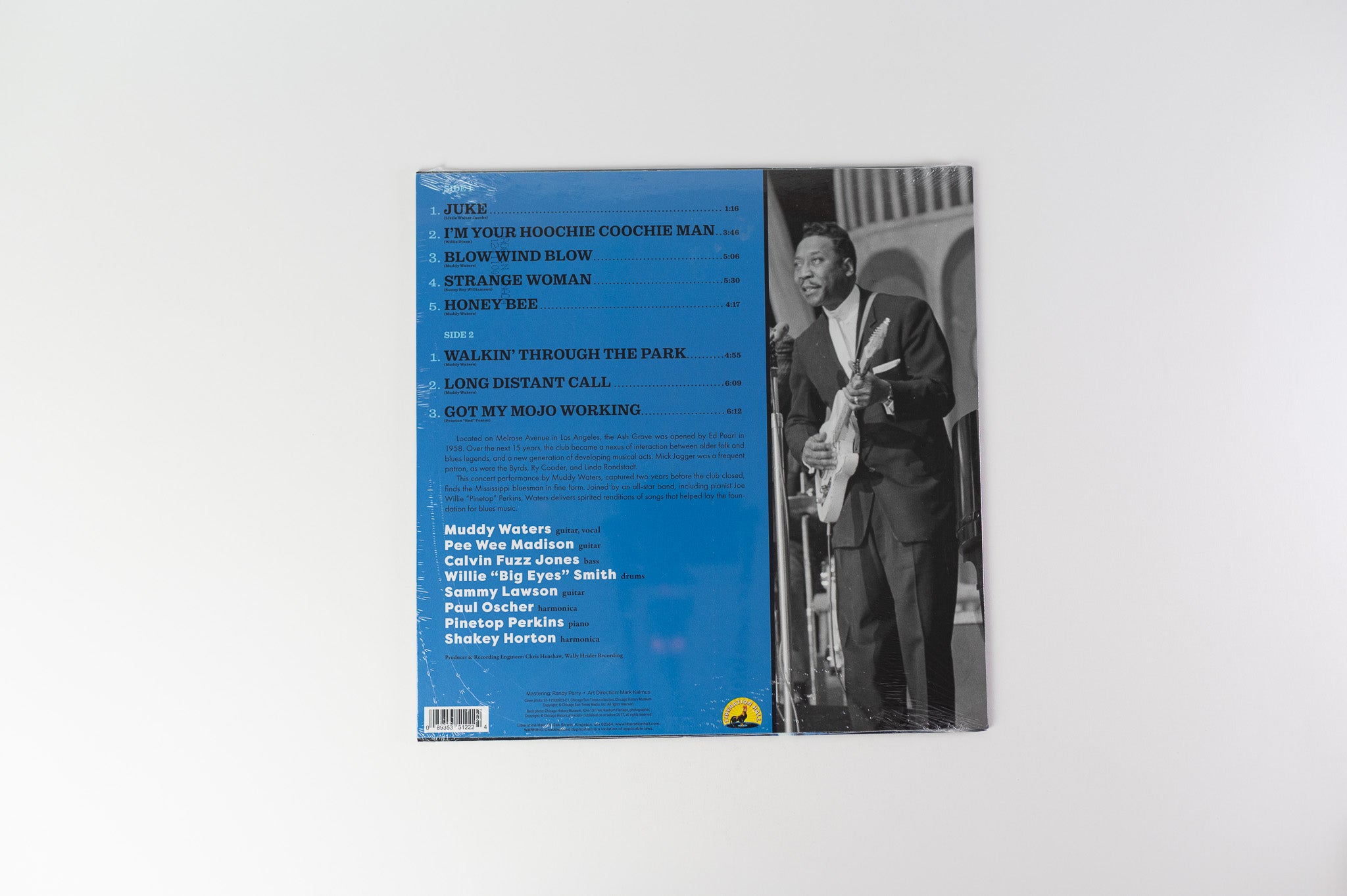 Muddy Waters - Hollywood Blues Summit (Live At The Ash Grove July 30, 1971) on Liberation Hall Sealed