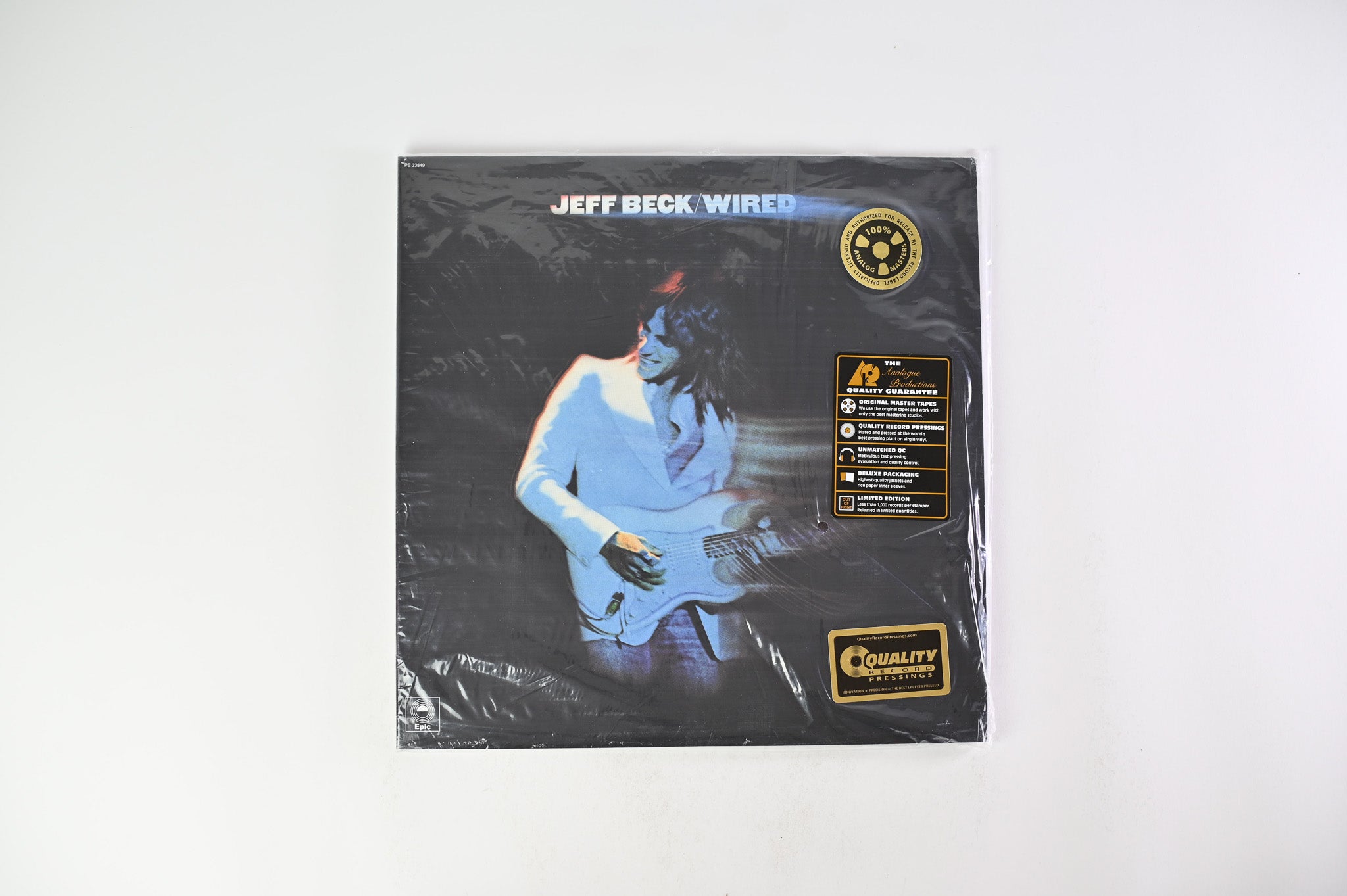 Jeff Beck - Wired on Analogue Productions - 2-lp 45 RPM