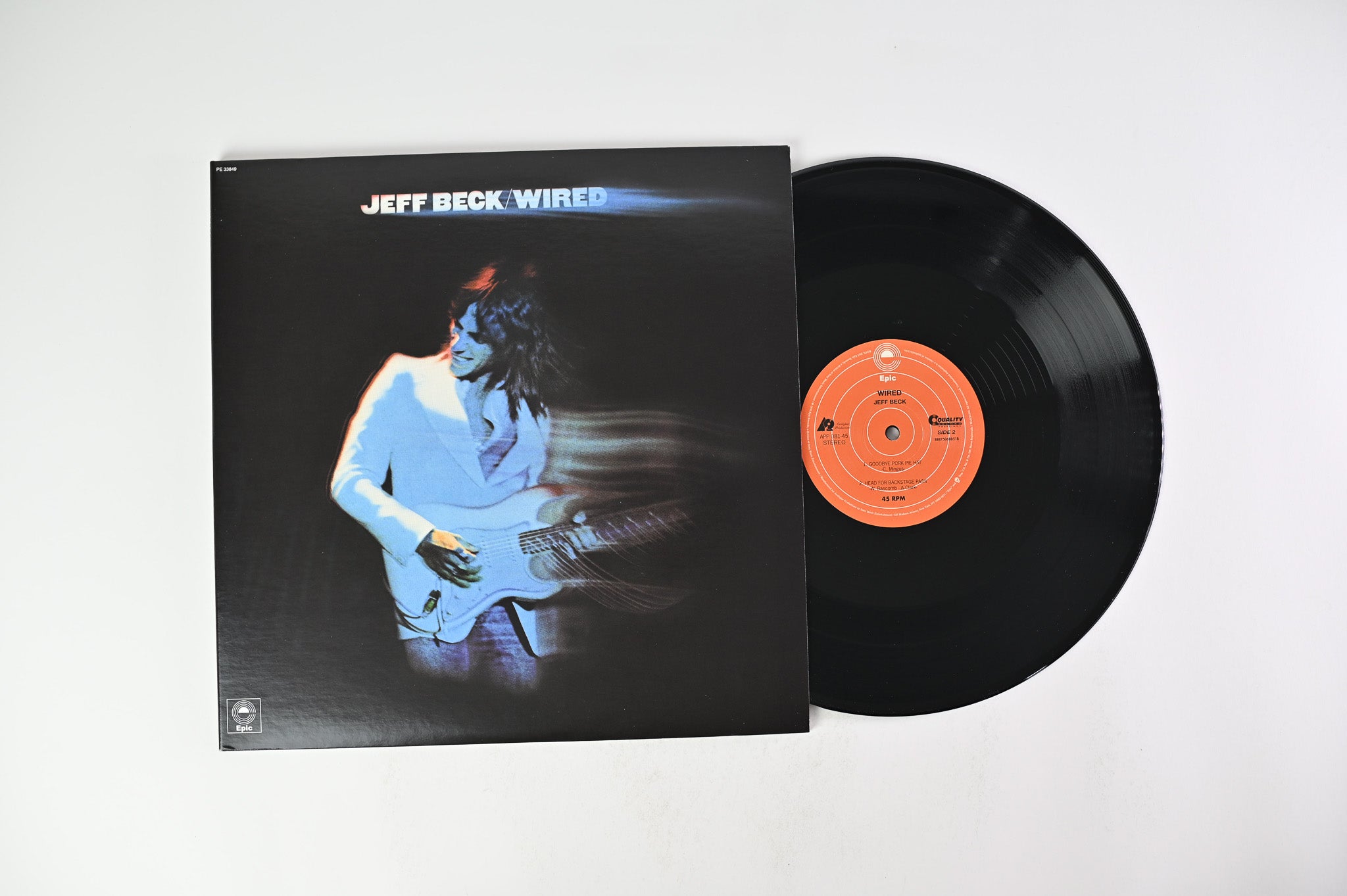 Jeff Beck - Wired on Analogue Productions - 2-lp 45 RPM