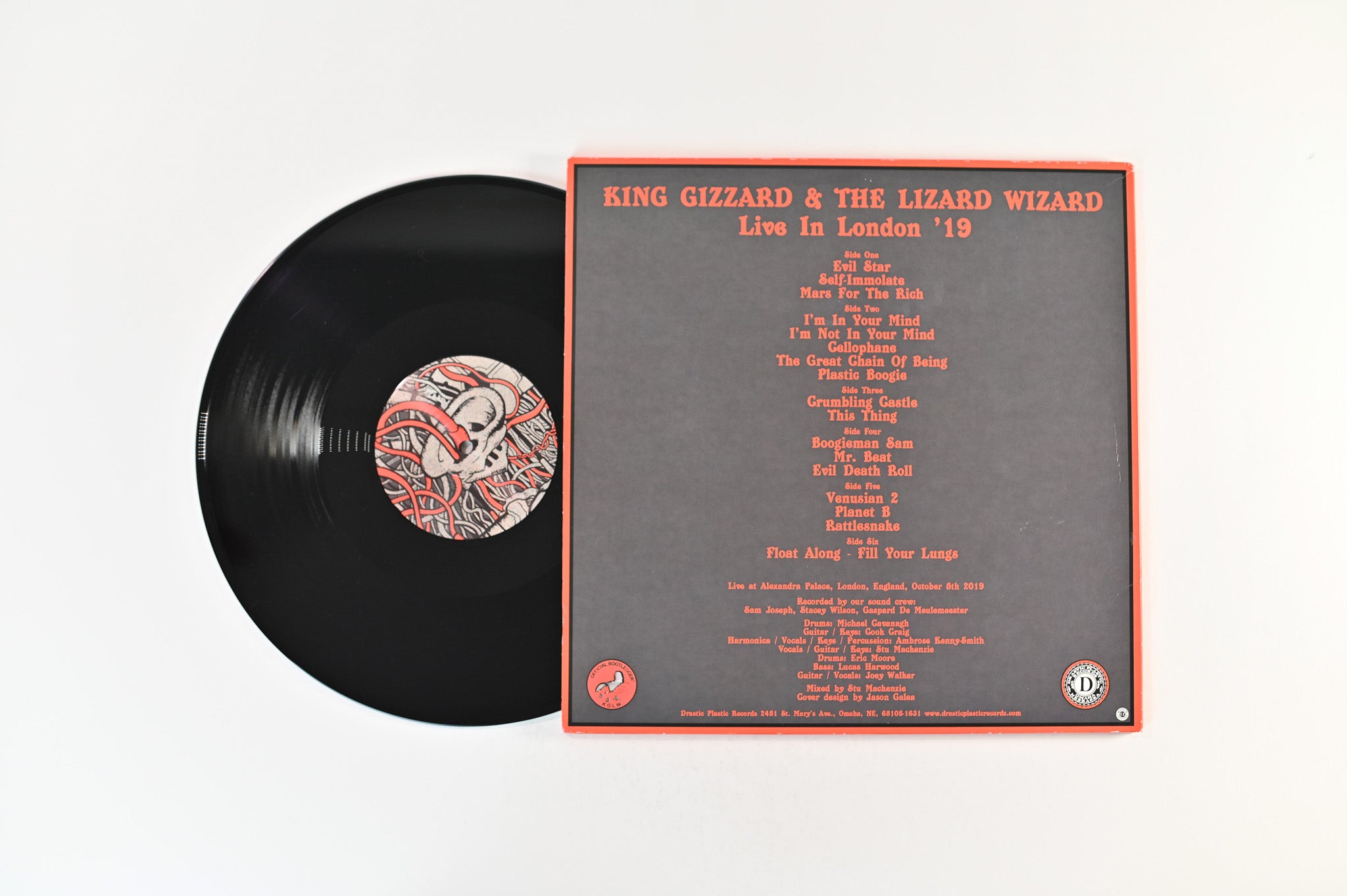 King Gizzard And The Lizard Wizard - Live In London '19 on Drastic Plastic
