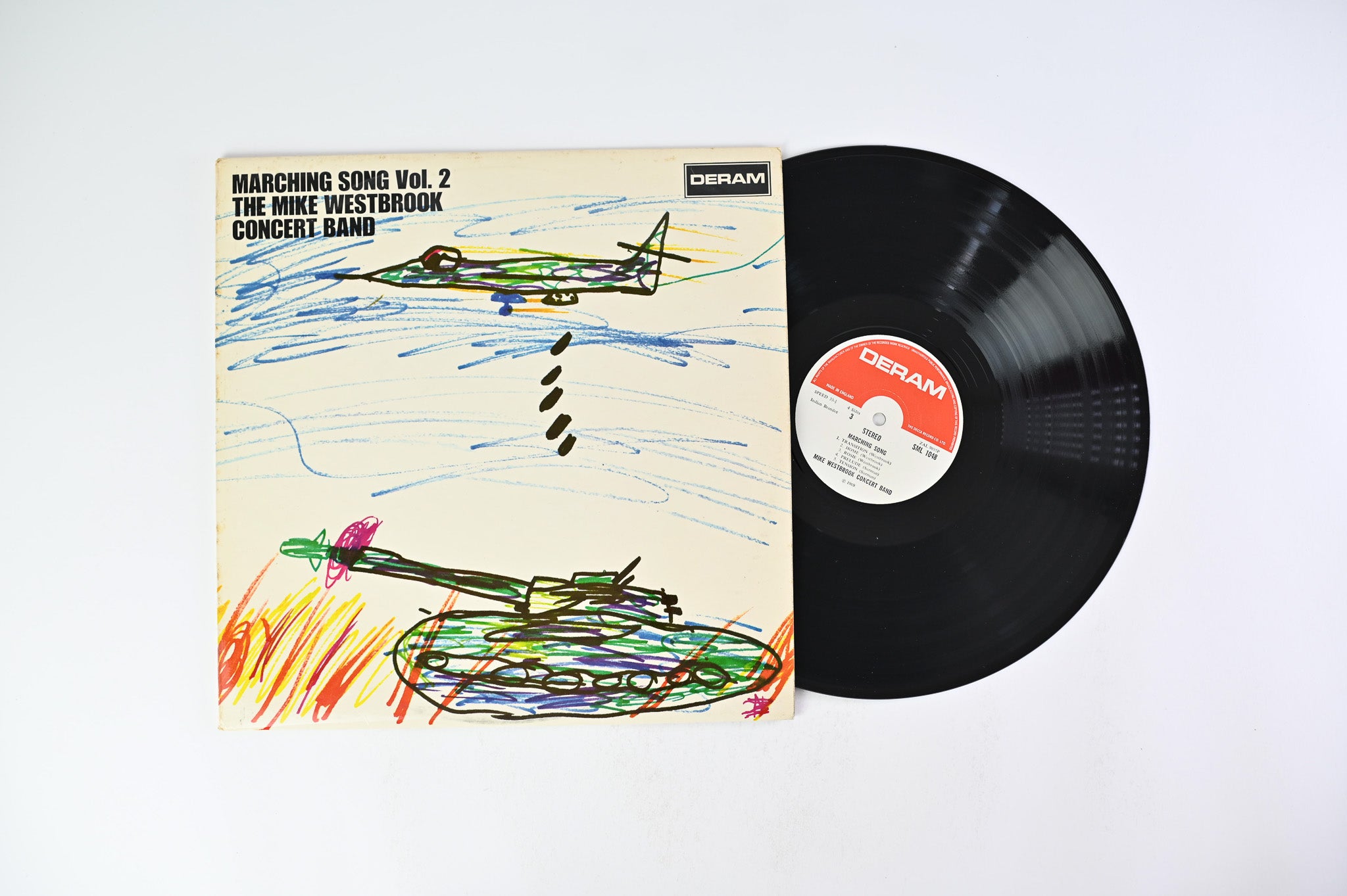 The Mike Westbrook Concert Band - Marching Song Vol. 2 on Deram - Stereo UK pressing