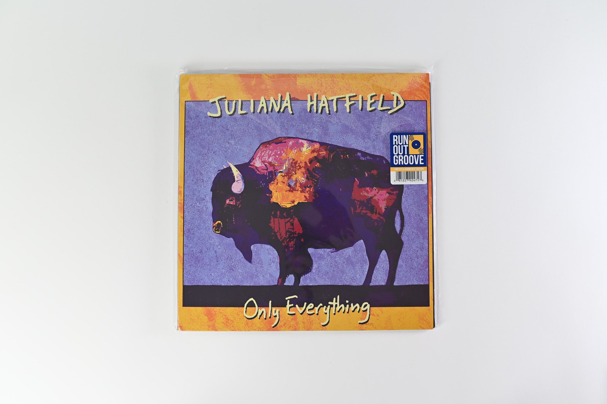 Juliana Hatfield - Only Everything Reissue, Numbered on Run Out Groove Orange & Blue Vinyl