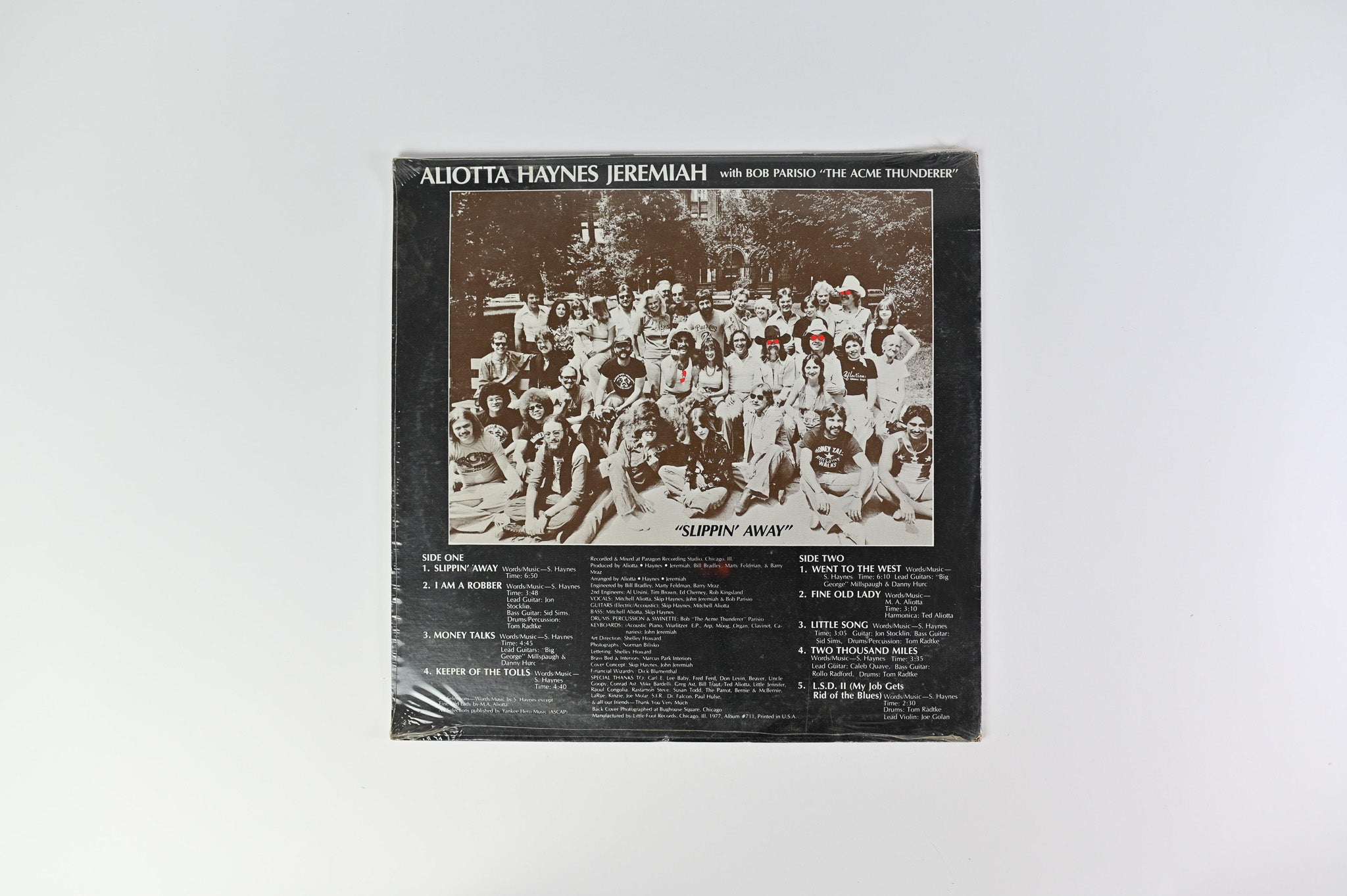 Aliotta Haynes Jeremiah - Slippin' Away on Little Foot Sealed