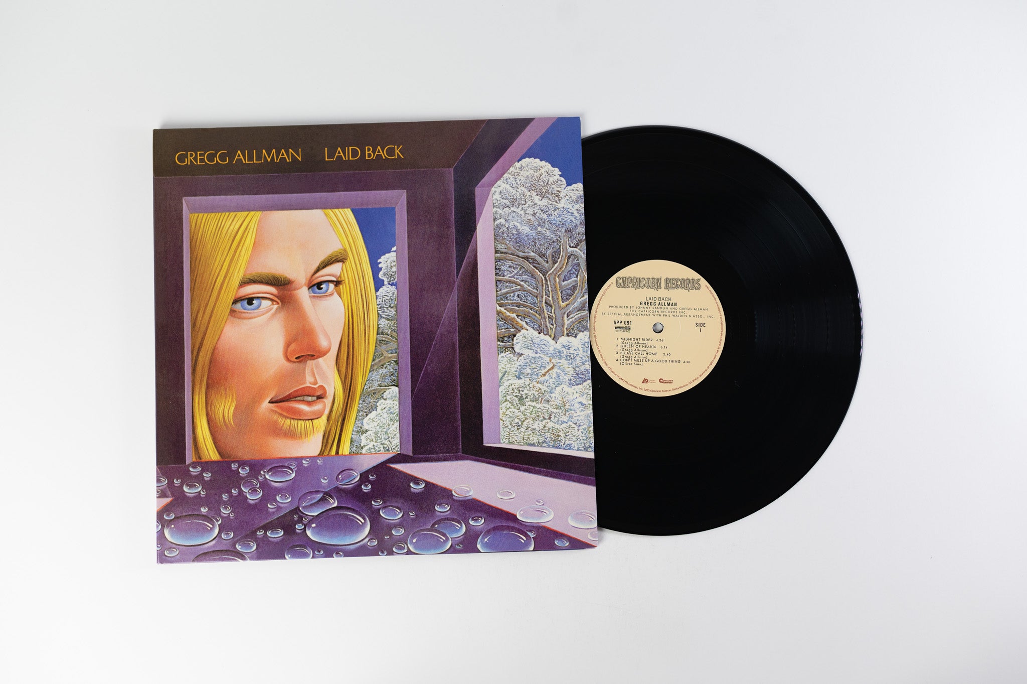Gregg Allman - Laid Back on Analogue Productions 200 Gram Reissue