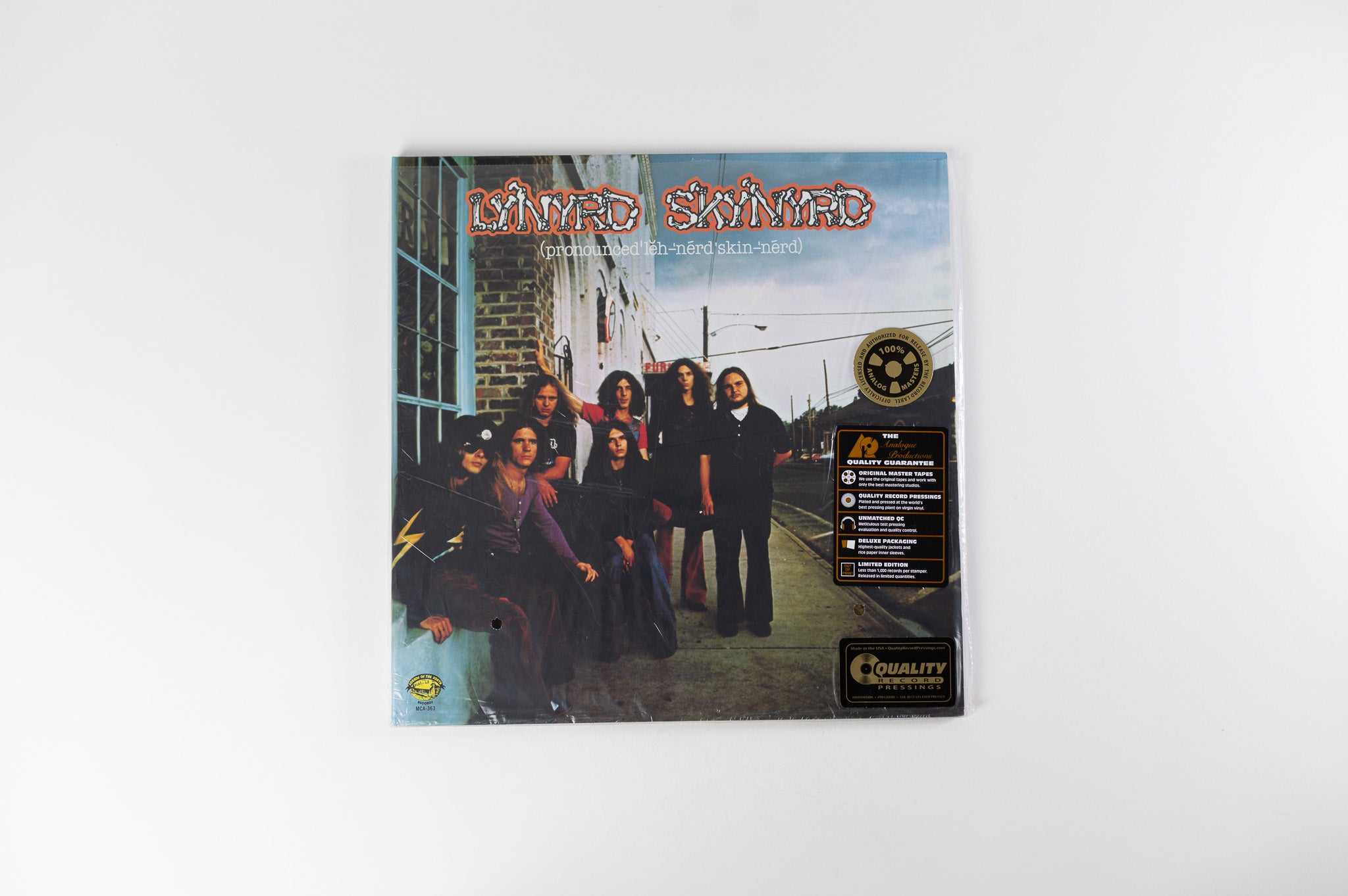 Lynyrd Skynyrd - (pronounced'lĕh-'nérd'skin-'nérd) on Analogue Productions Ltd 45 RPM 180 Gram Reissue