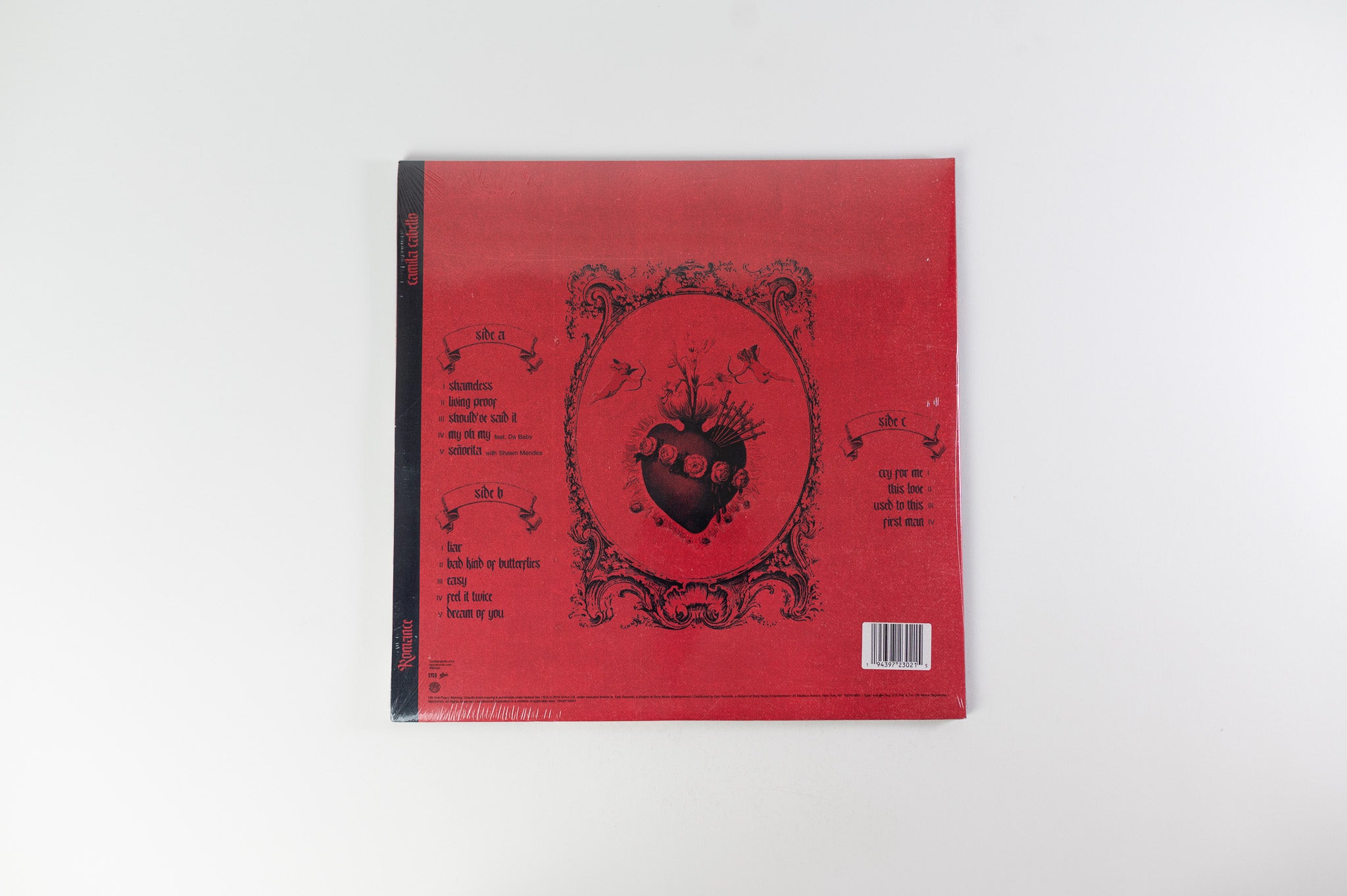 Camila Cabello - Romance on Syco Music Ltd Red Translucent Sealed