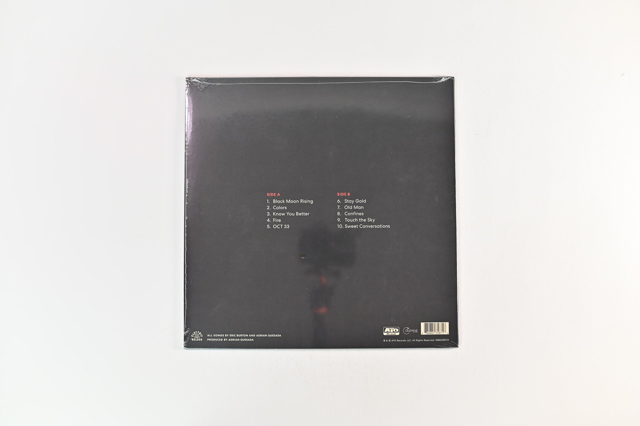 Black Pumas - Black Pumas on ATO Ltd Cream With Red & Black Splatter Sealed