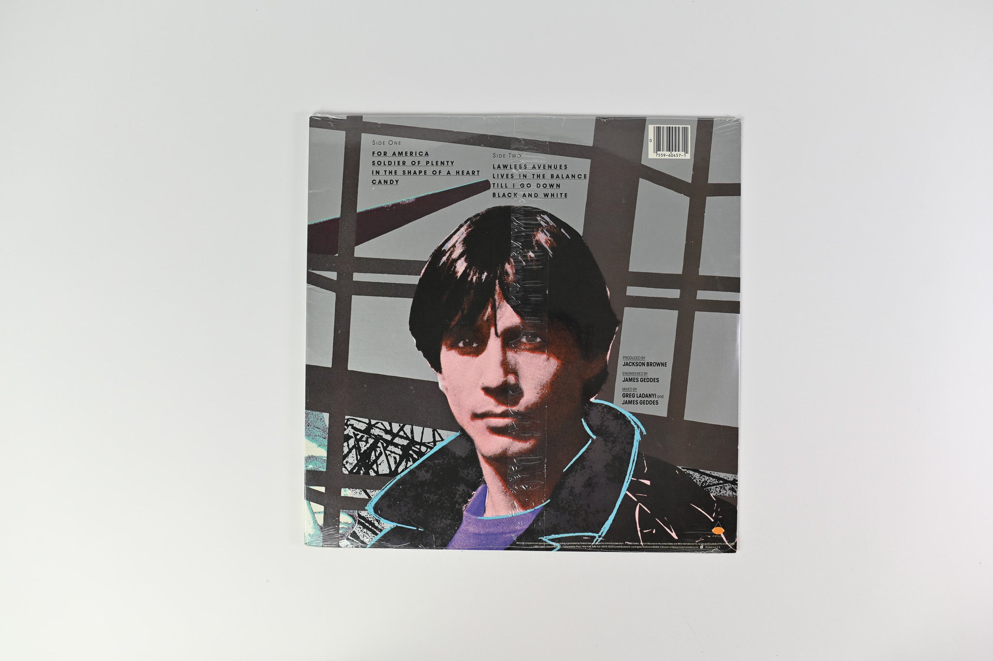 Jackson Browne - Lives In The Balance on Asylum Sealed