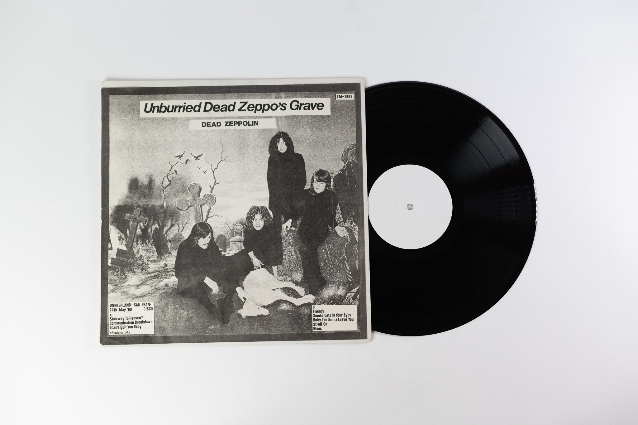 Led Zeppelin - Unburried Dead Zeppo's Grave Unofficial Pressing