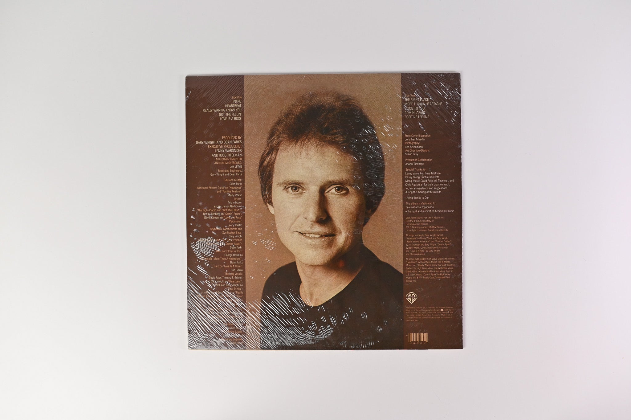 Gary Wright - The Right Place on Warner Bros Sealed