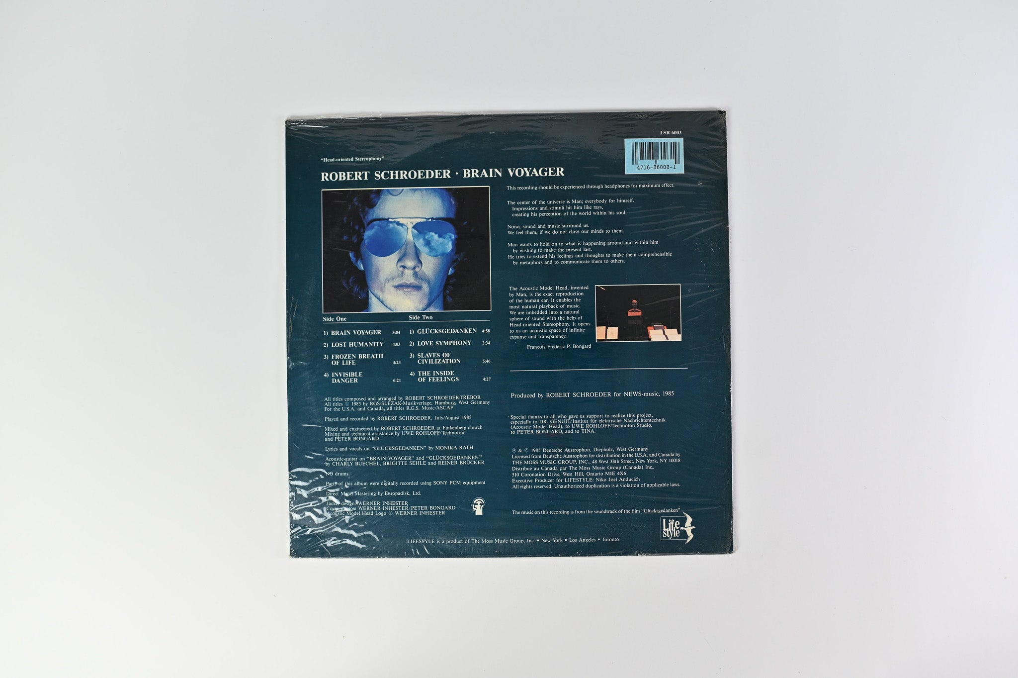 Robert Schröder - Brain Voyager on Lifestyle Sealed