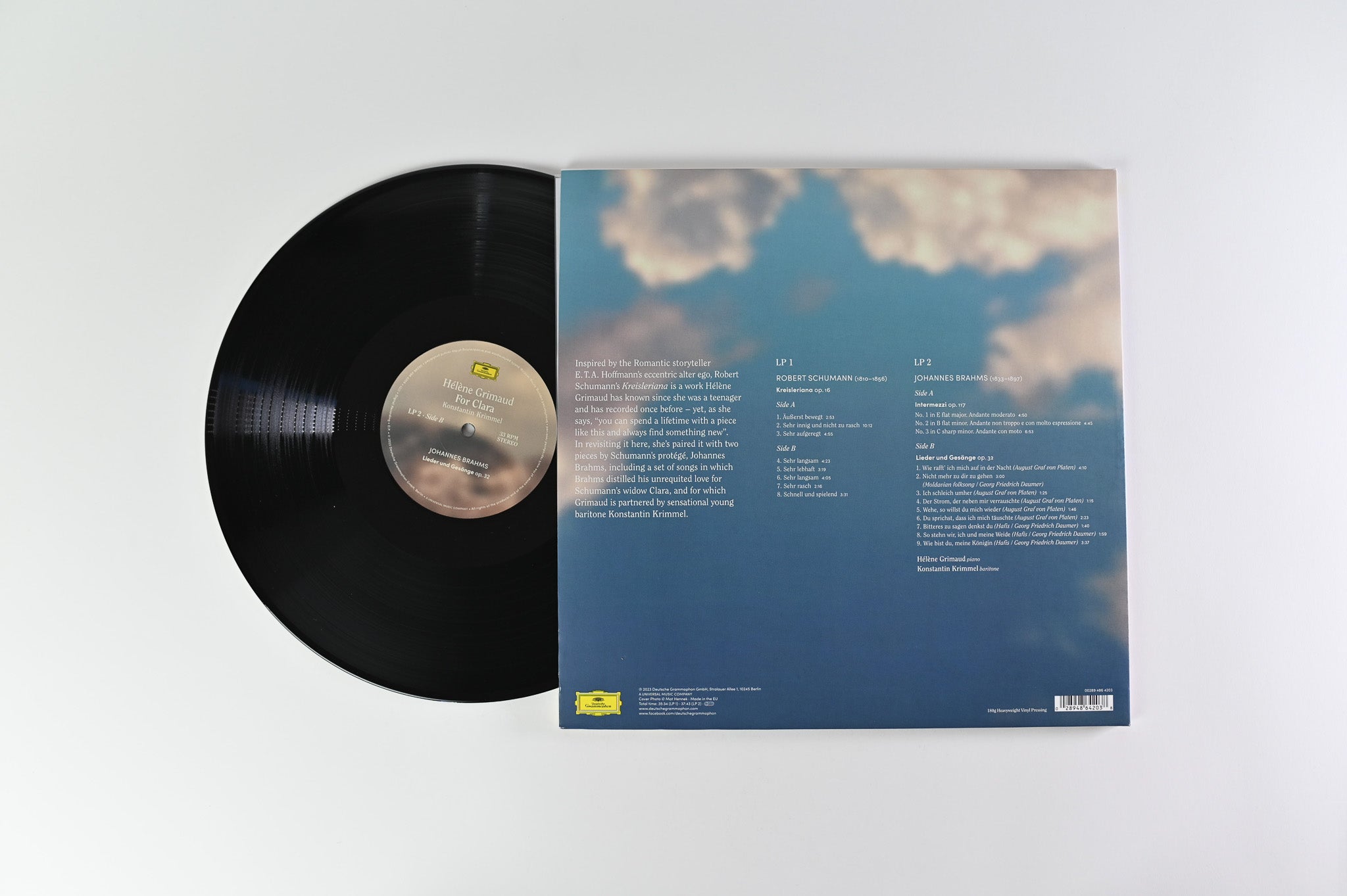 Hélène Grimaud - For Clara on Deutsche Grammophon