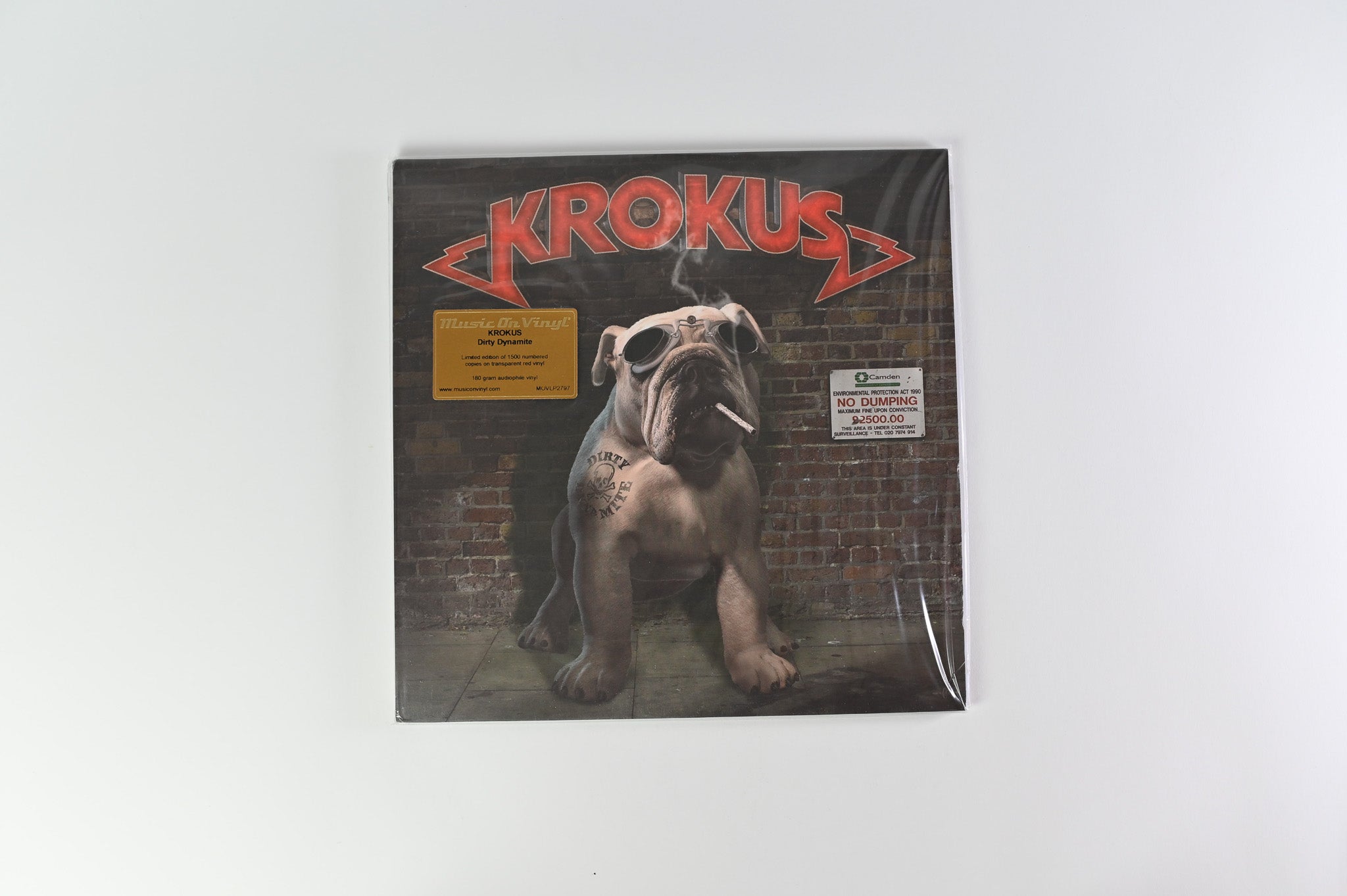 Krokus - Dirty Dynamite on Music On Vinyl - Red Vinyl