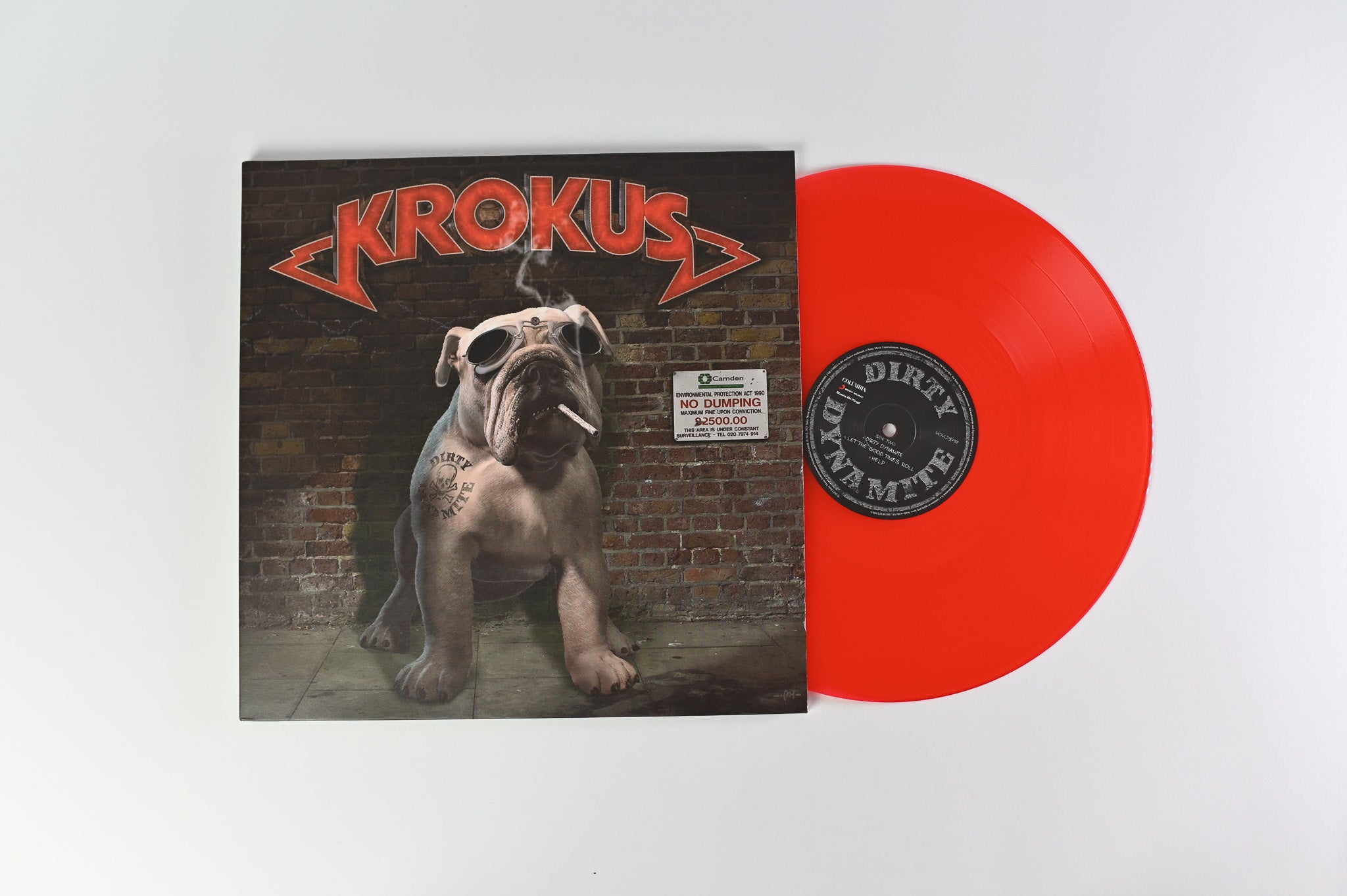 Krokus - Dirty Dynamite on Music On Vinyl - Red Vinyl