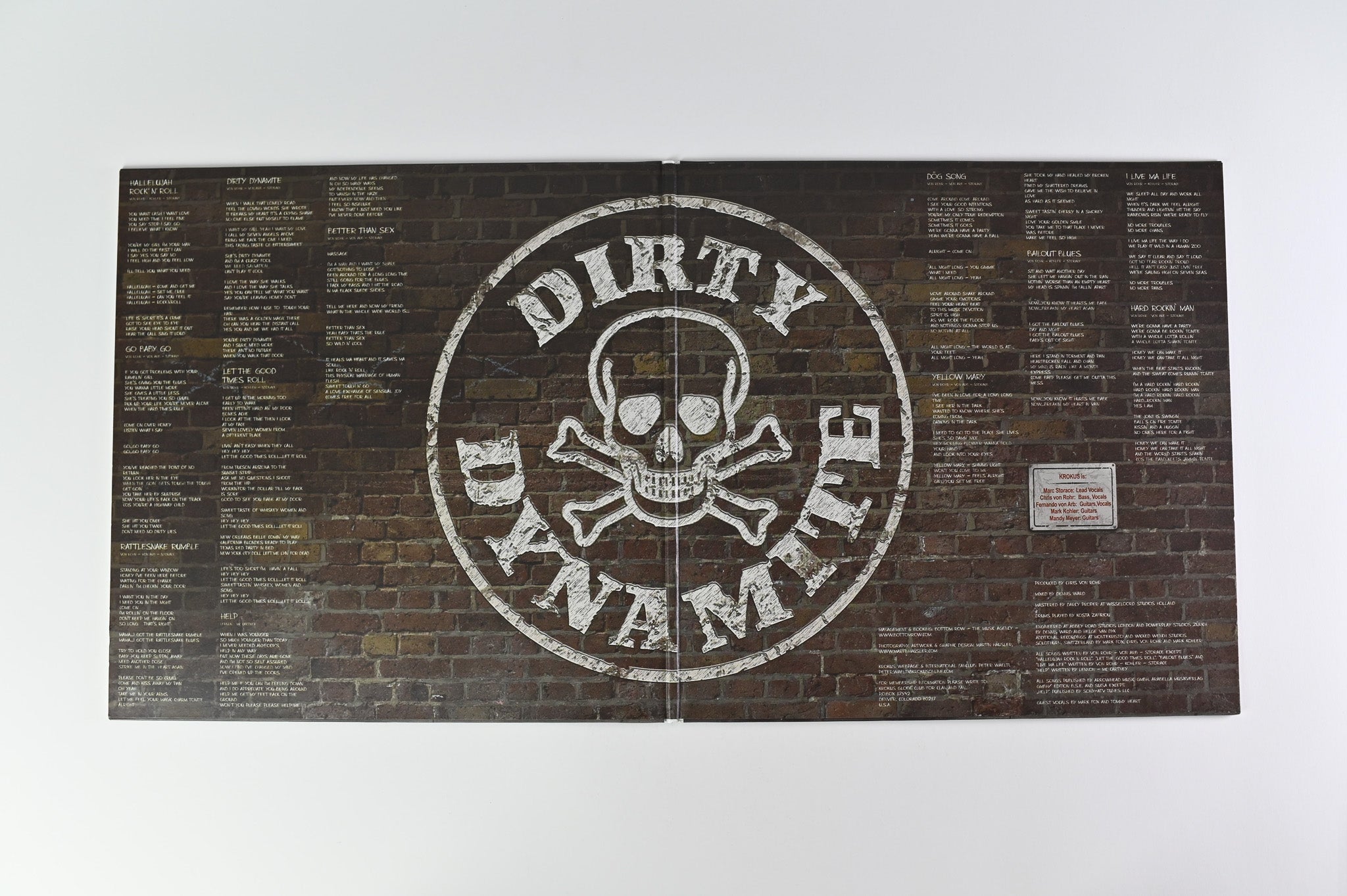 Krokus - Dirty Dynamite on Music On Vinyl - Red Vinyl