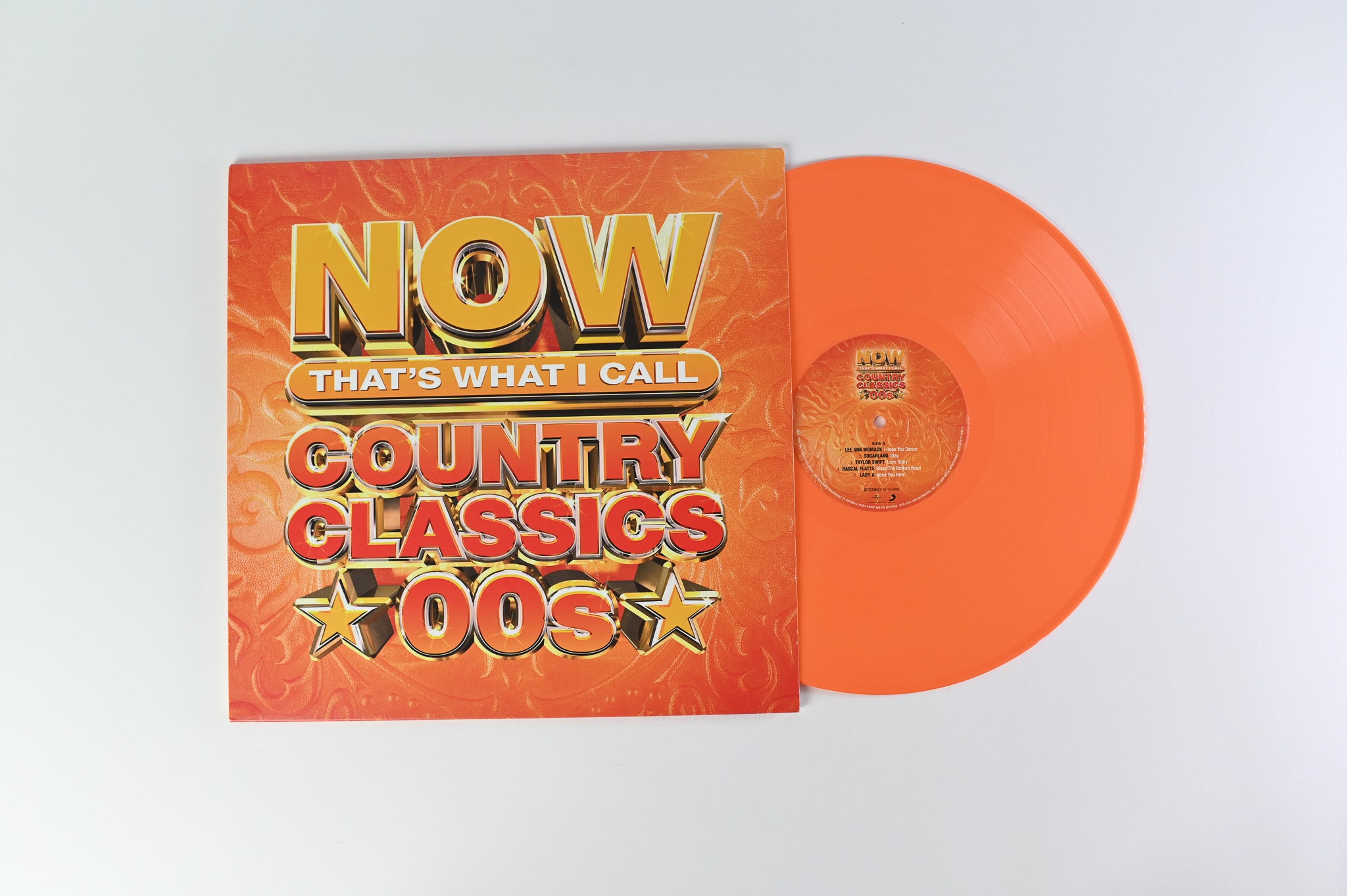 Various - Now That's What I Call Country Classics 00's on UMG/Sony Music Orange Vinyl