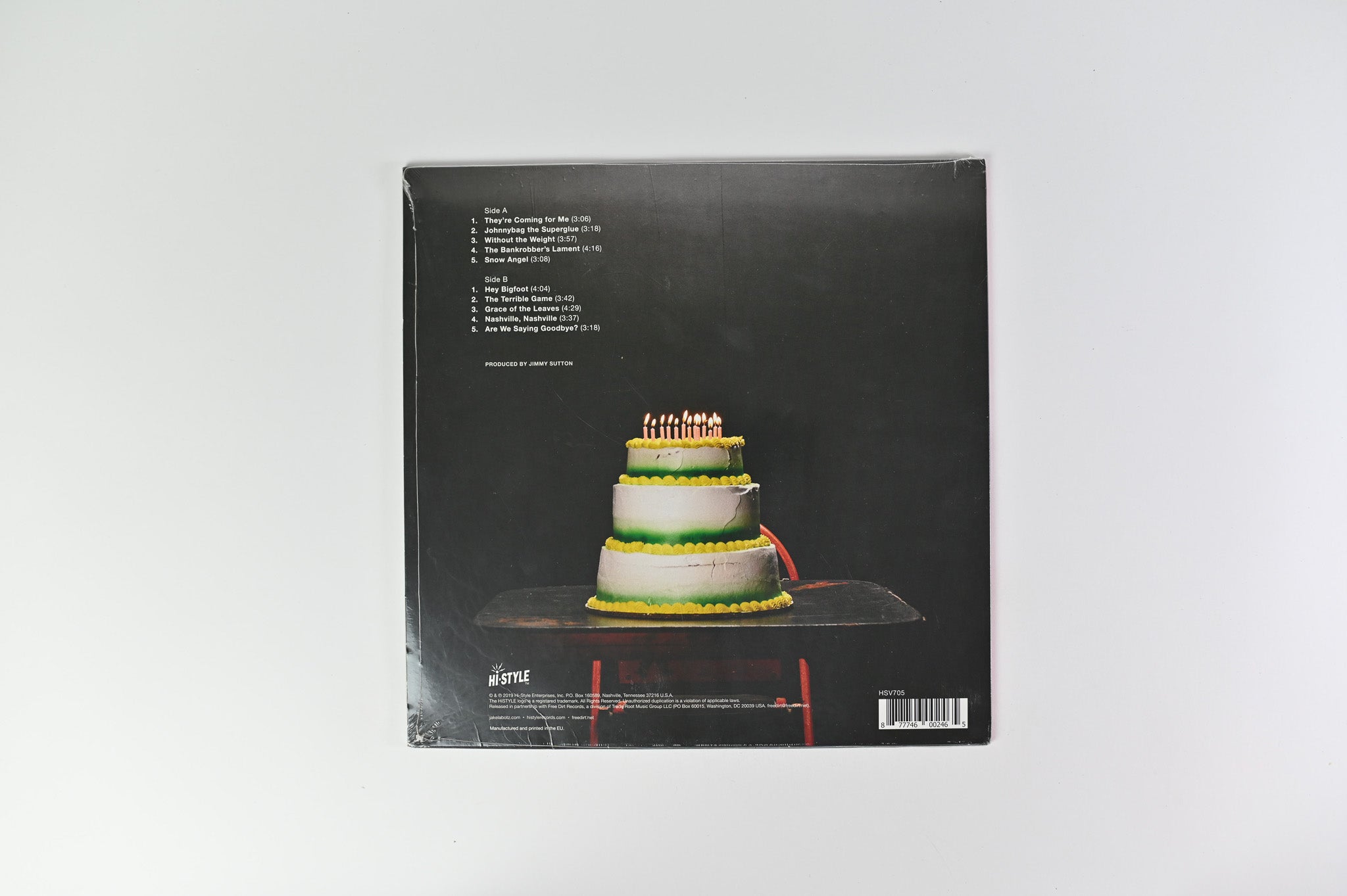 Jake La Botz - They're Coming For Me on Hi-Style Sealed