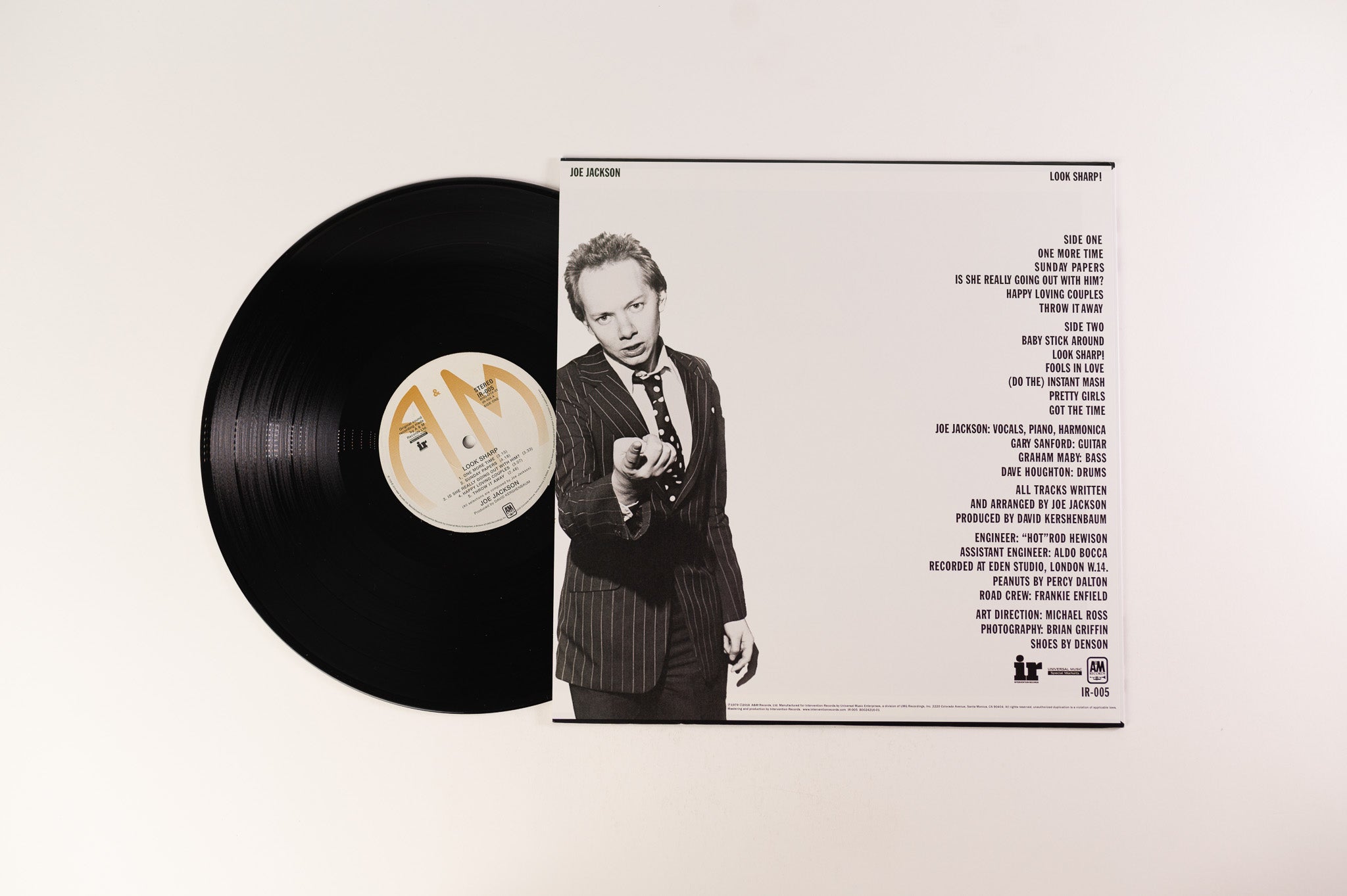Joe Jackson - Look Sharp! on Intervention 180 Gram Reissue