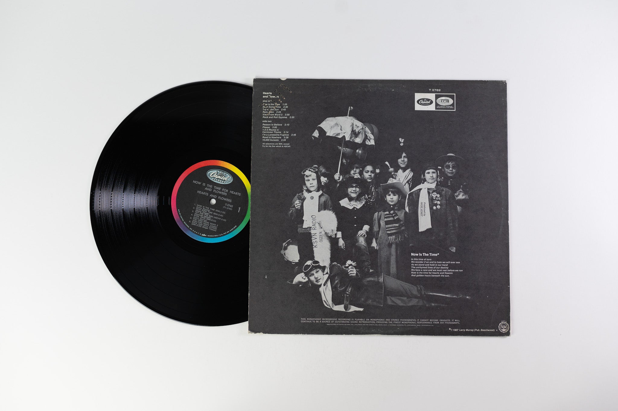 Hearts And Flowers - Now Is The Time For Hearts And Flowers on Capitol Mono