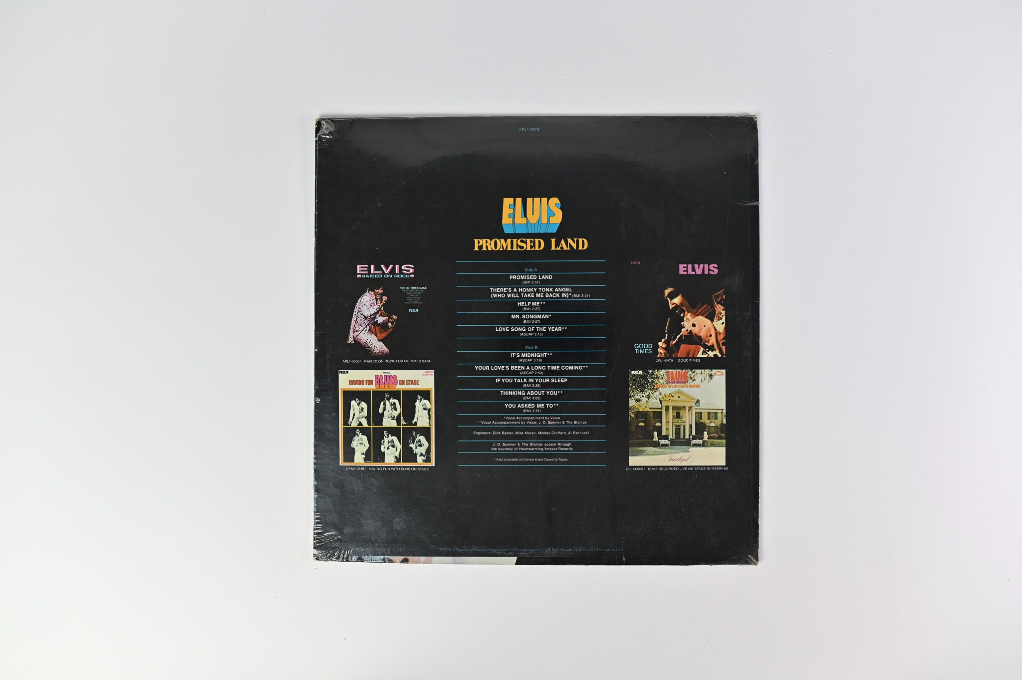 Elvis Presley - Promised Land on RCA Sealed