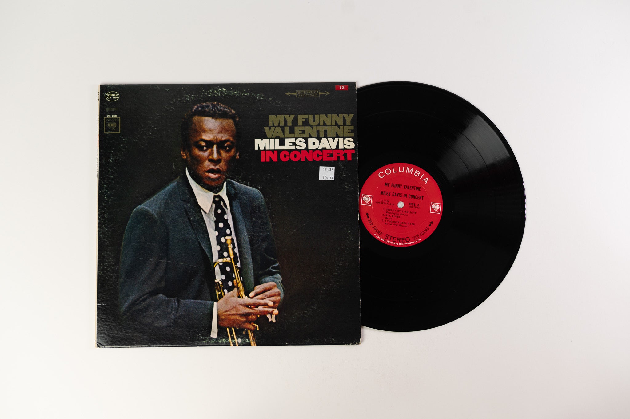 Miles Davis - My Funny Valentine - Miles Davis In Concert on Columbia Stereo