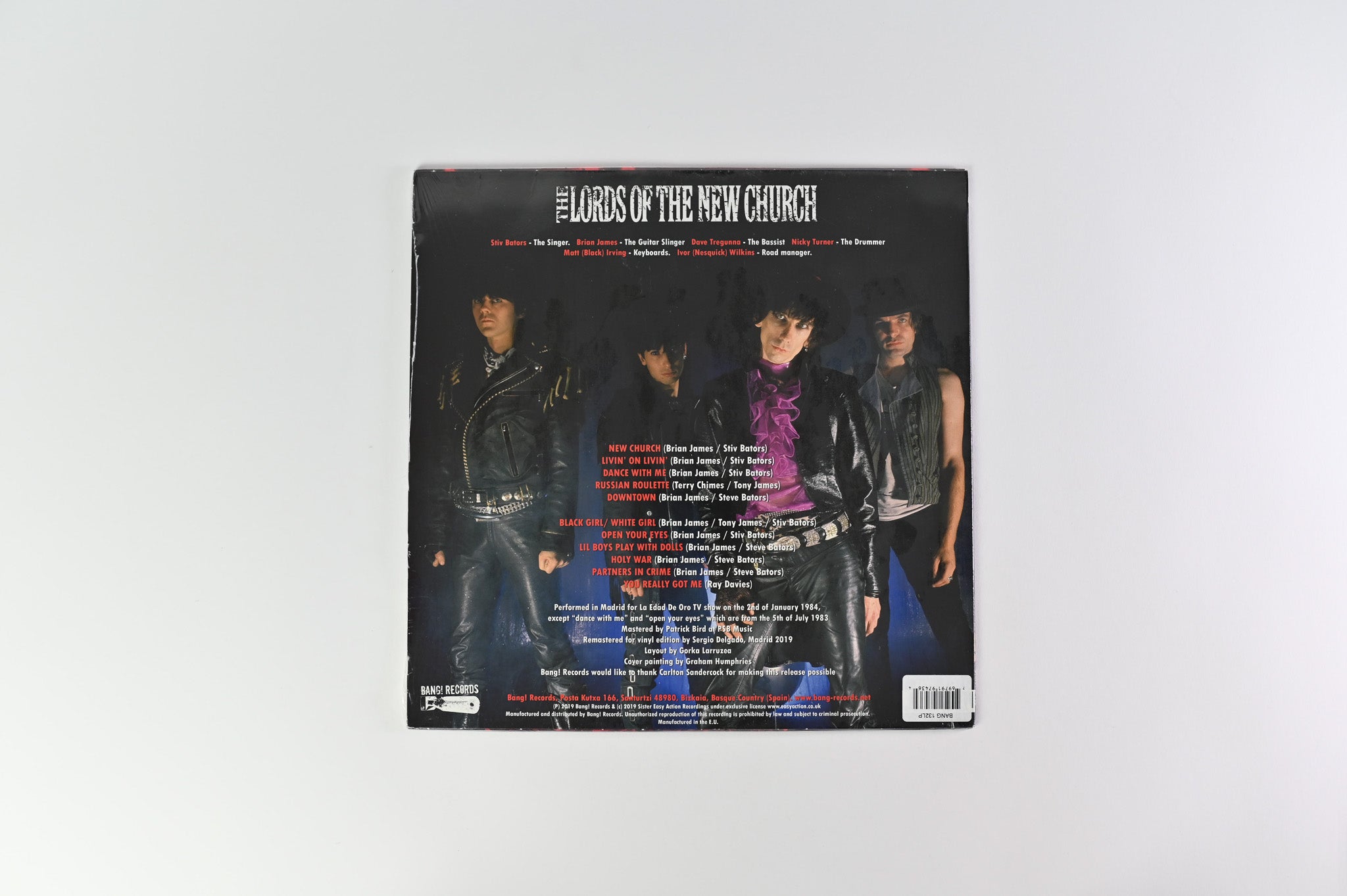 Lords Of The New Church - Los Diablos SEALED Reissue on Bang! Records