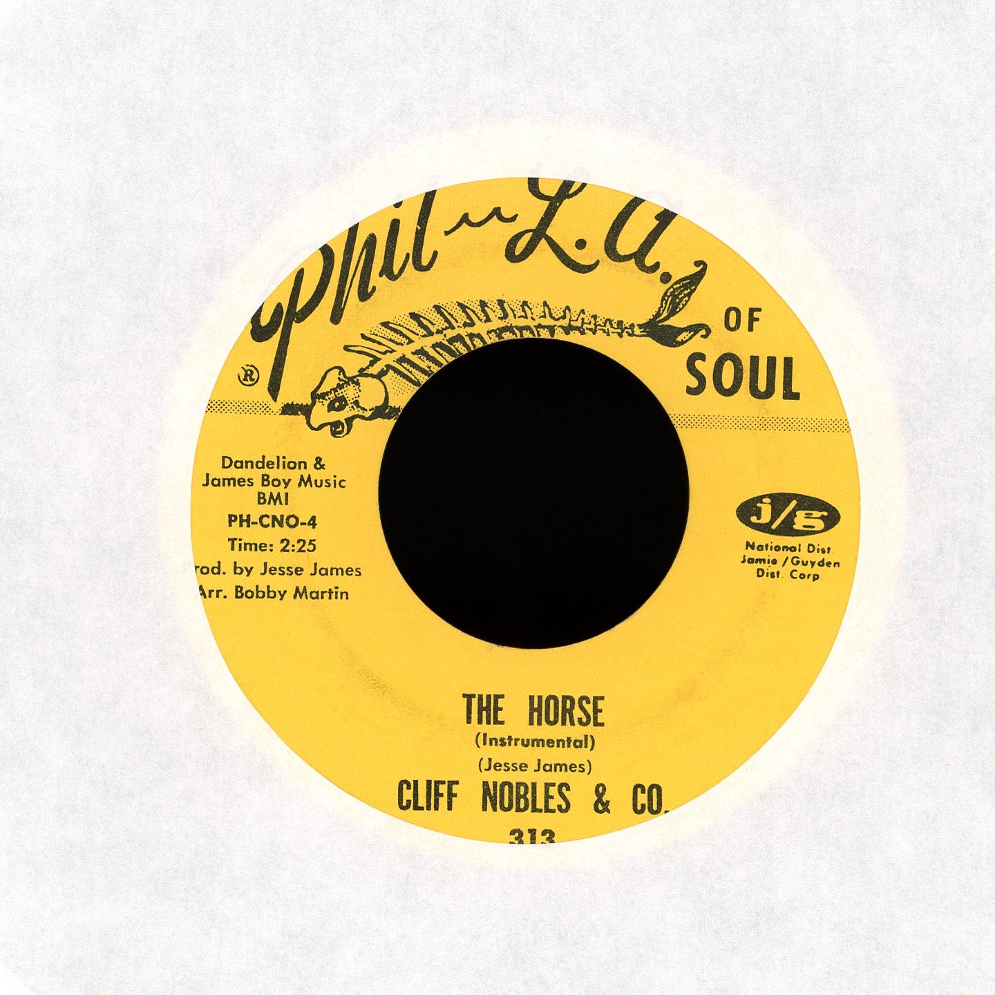Cliff Nobles & Co - Love Is All Right / The Horse on Phil L.A. Of Northern Soul 45