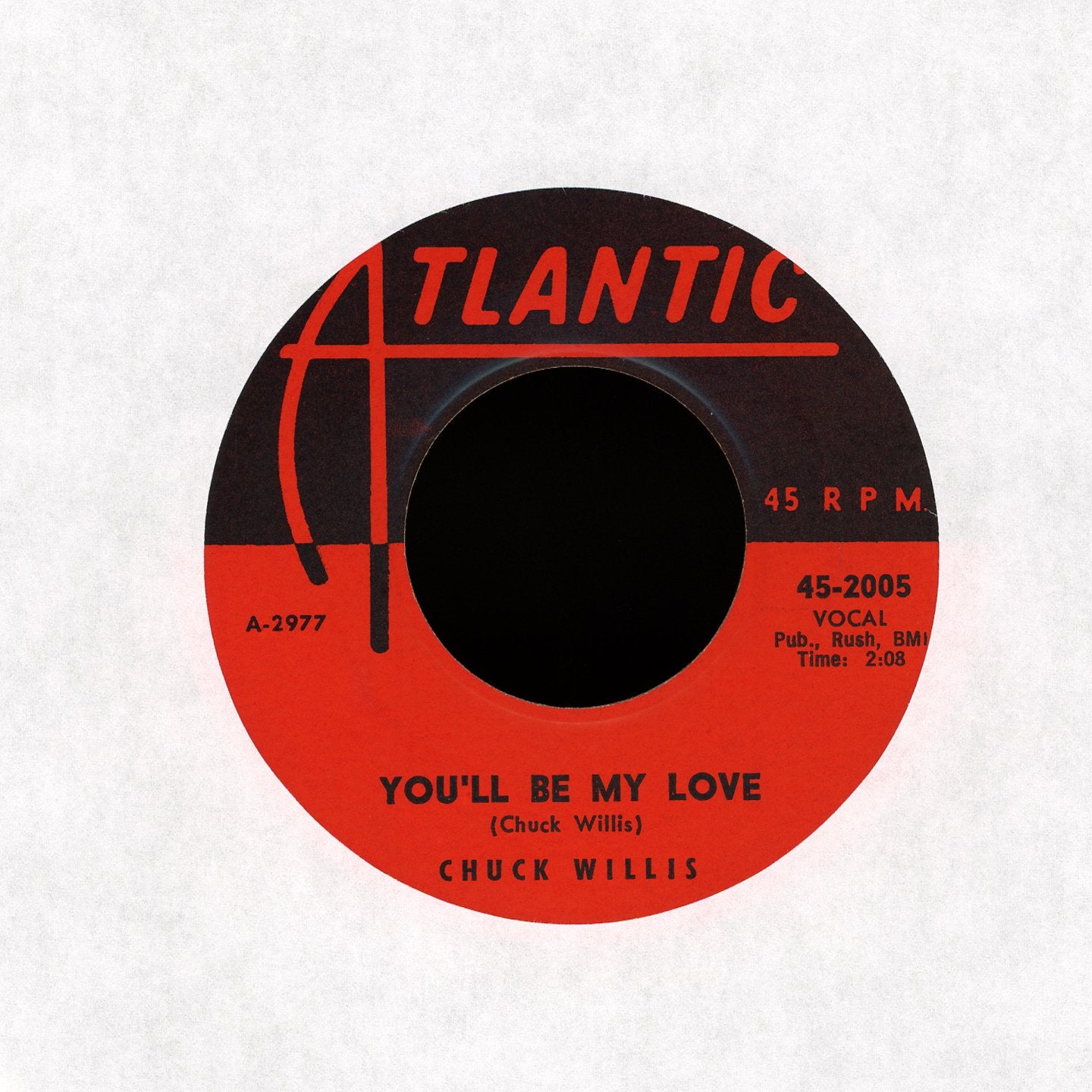Chuck Willis - You'll Be My Love / Keep A-Driving on Atlantic R&B 45