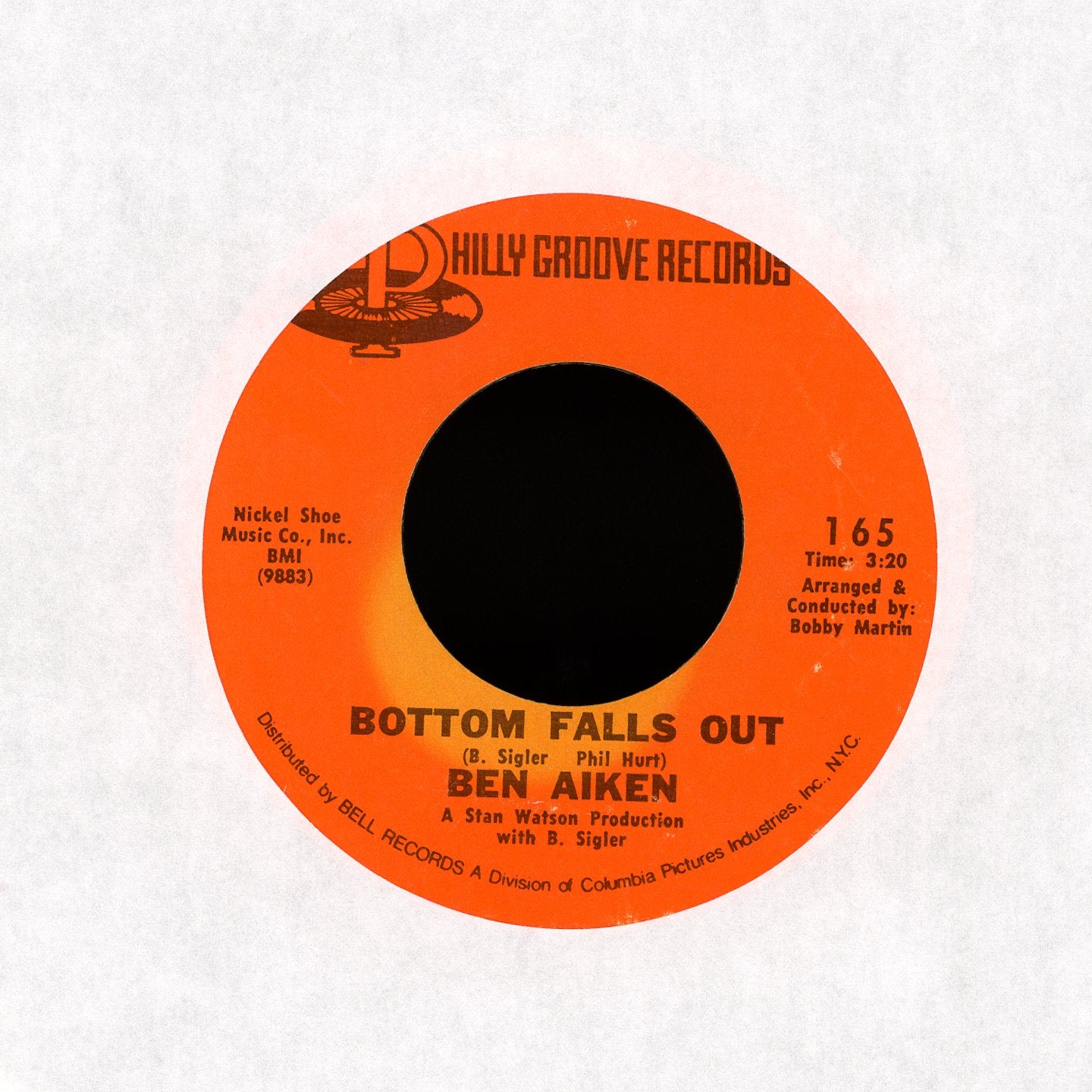 Ben Aiken - One And One Is Five on Philly Groove Records Incorporated Soul 45