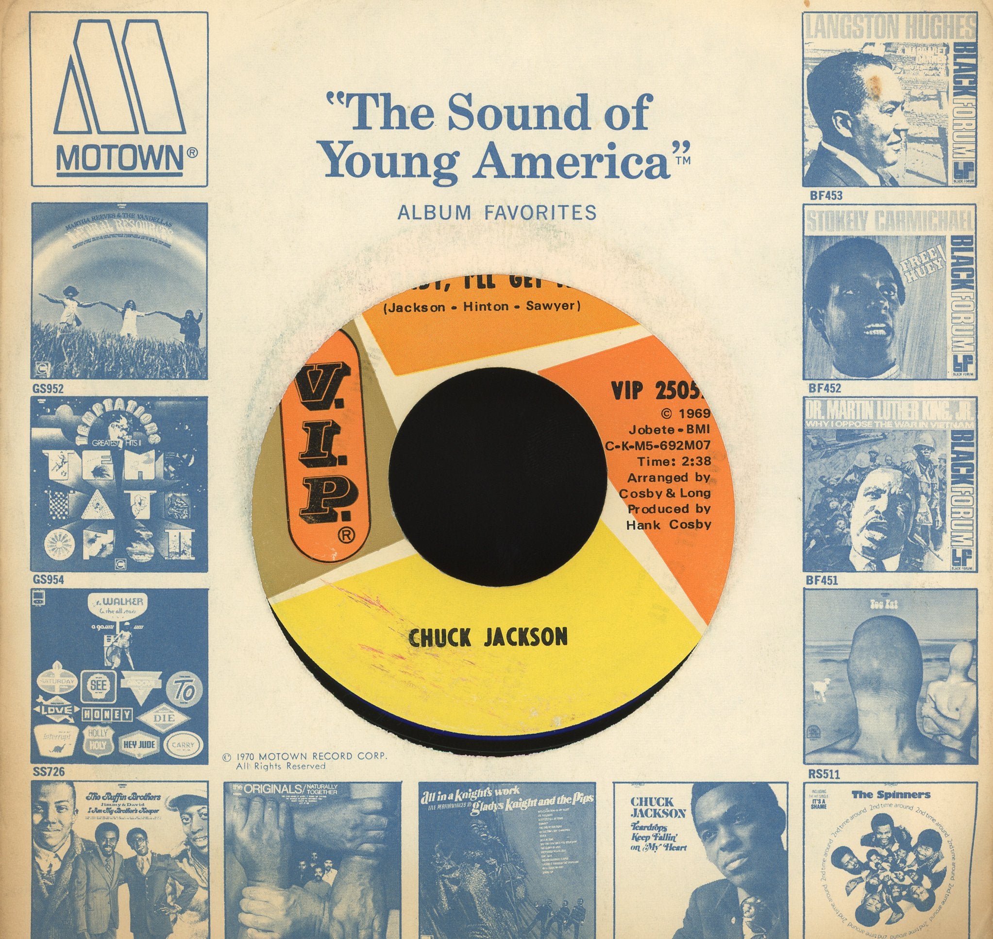 Chuck Jackson - Baby I'll Get It on V.I.P. Soul 45