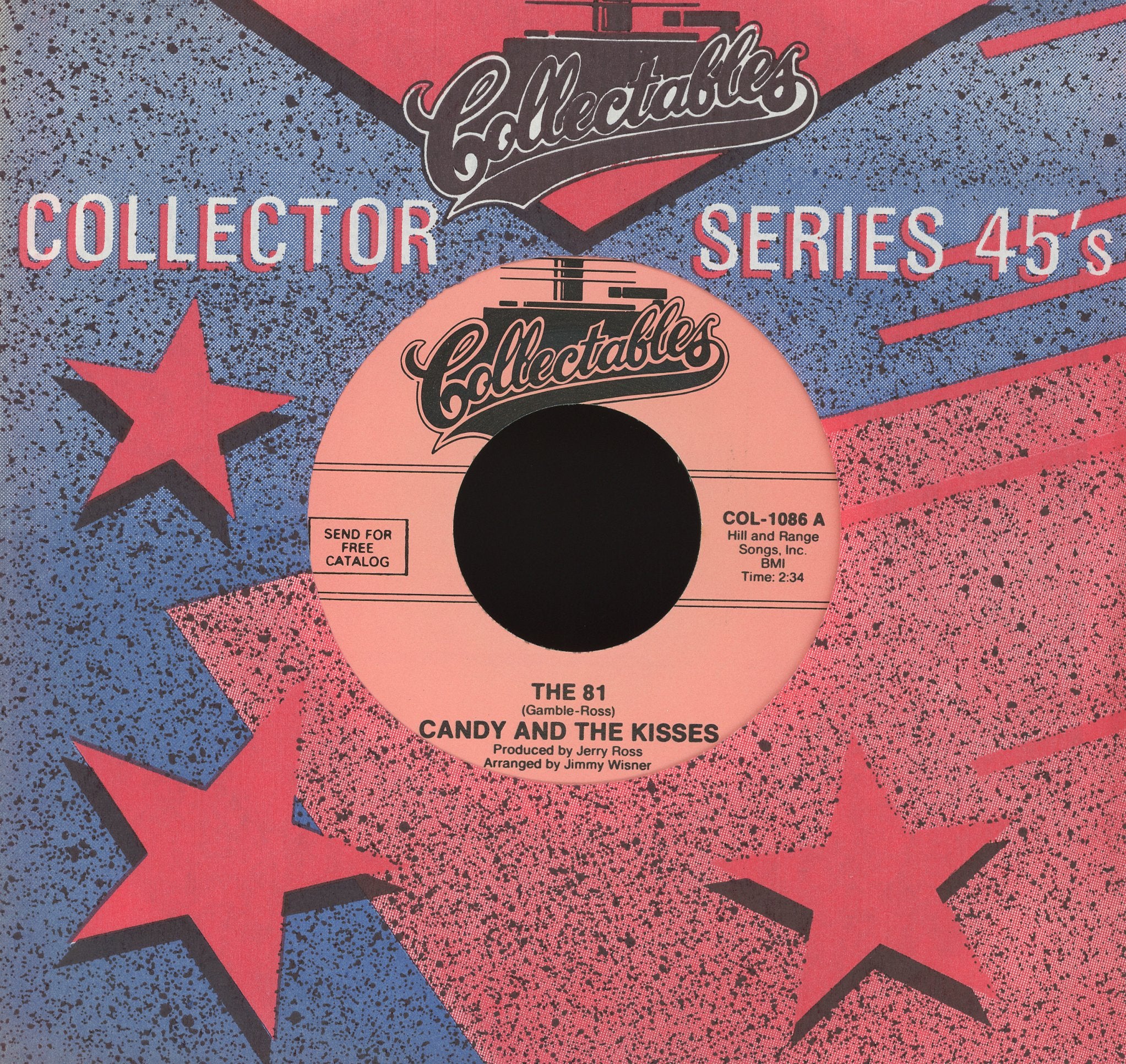 Candy And The Kisses - The 81 / Two Happy People on Collectables Soul 45