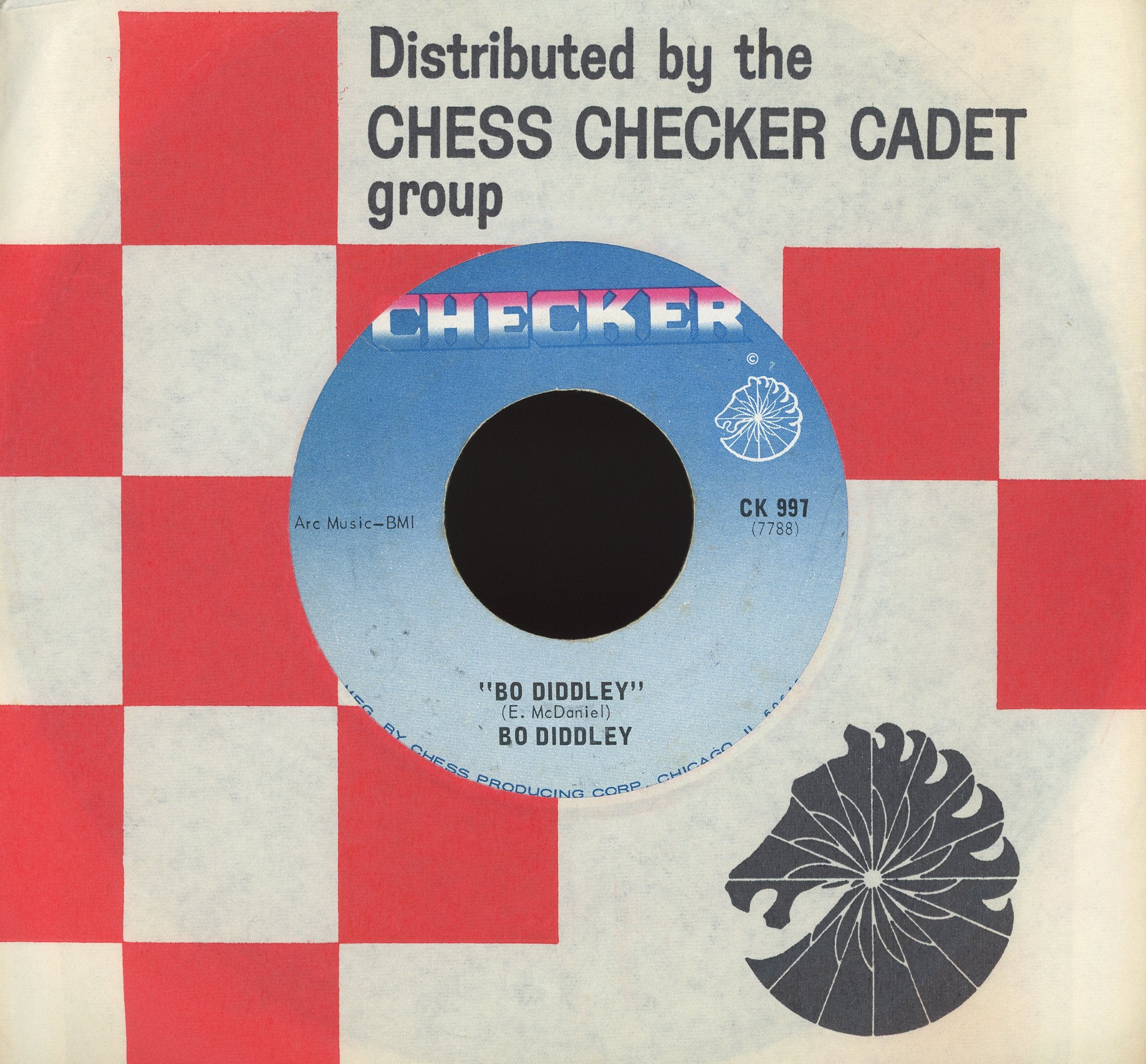 Bo Diddley - Bo Diddley / I'm A Man on Checker R&B 45