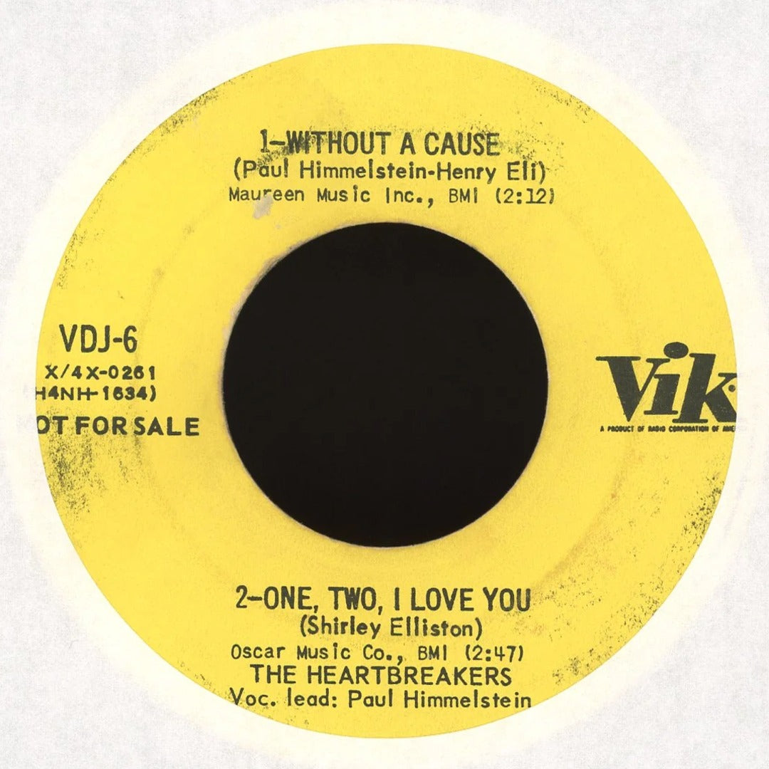 The Heartbreakers, The Sharps - Untitled EP on Vik R&B Doo Wop 45