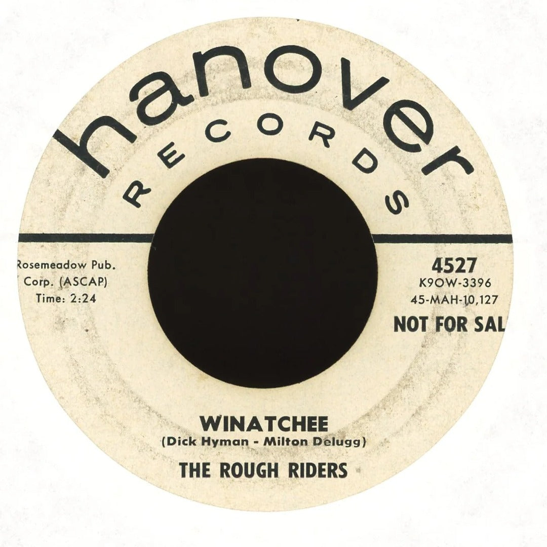 The Rough Riders - Stampede on Hanover - Promo Instro R&B 45
