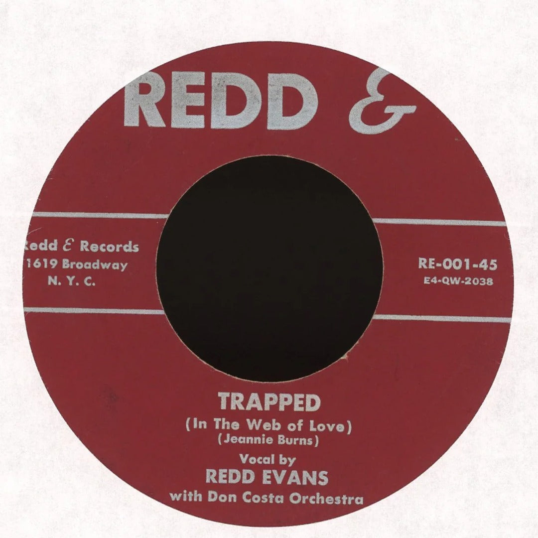 Redd Evans, Don Costa Orchestra - Trapped (In The Web Of Love) on Redd-E R&B Exotica Popcorn 45