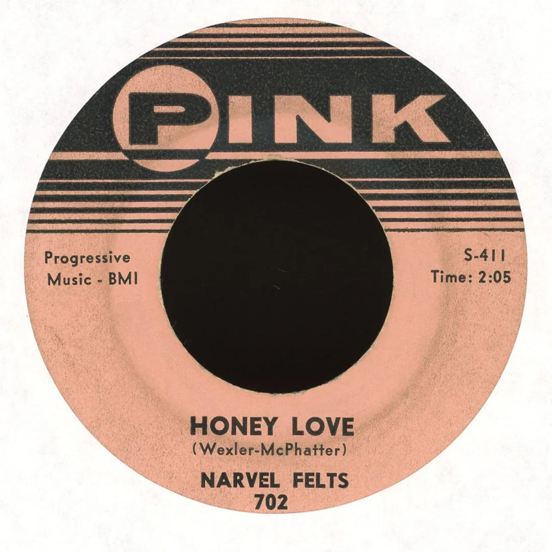 Narvel Felts - Honey Love / Genavee on Pink Rockabilly 45